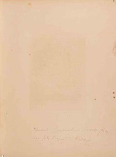 Les Titres de Famille - Etching by Fernand Desmoulin - 1890s