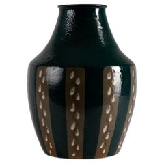 Fernand Elchinger, Grande vaso in ceramica smaltata della metà del secolo scorso, Francia
