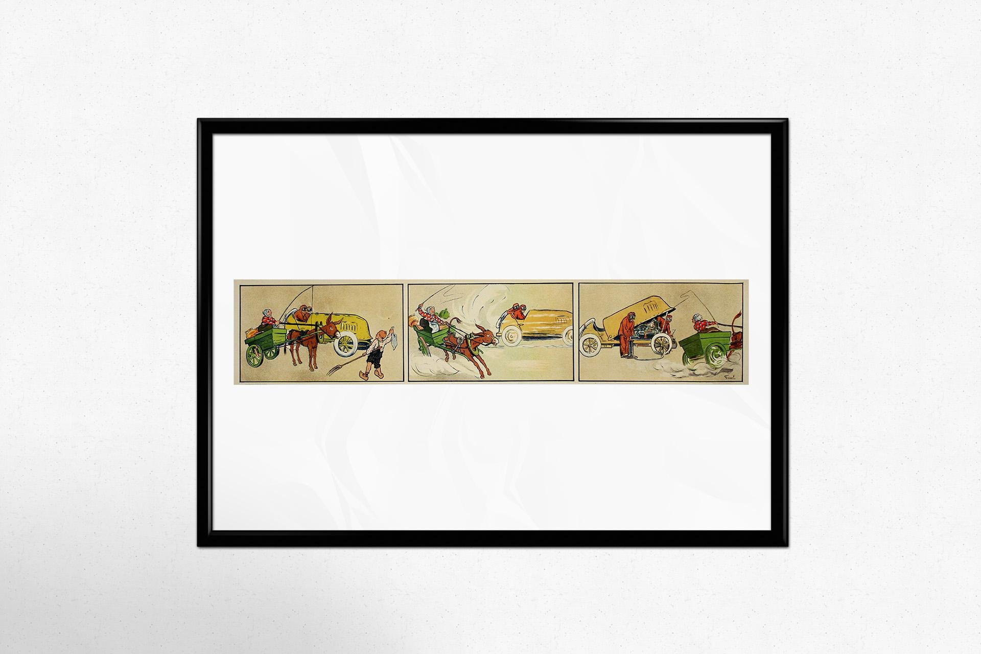 The circa 1920 original poster by Fernel titled 