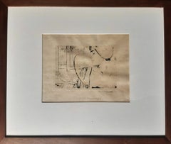 Sire Halewyn - Original Etching, Drypoint and Color Pencil by F. Khnopff - 1893