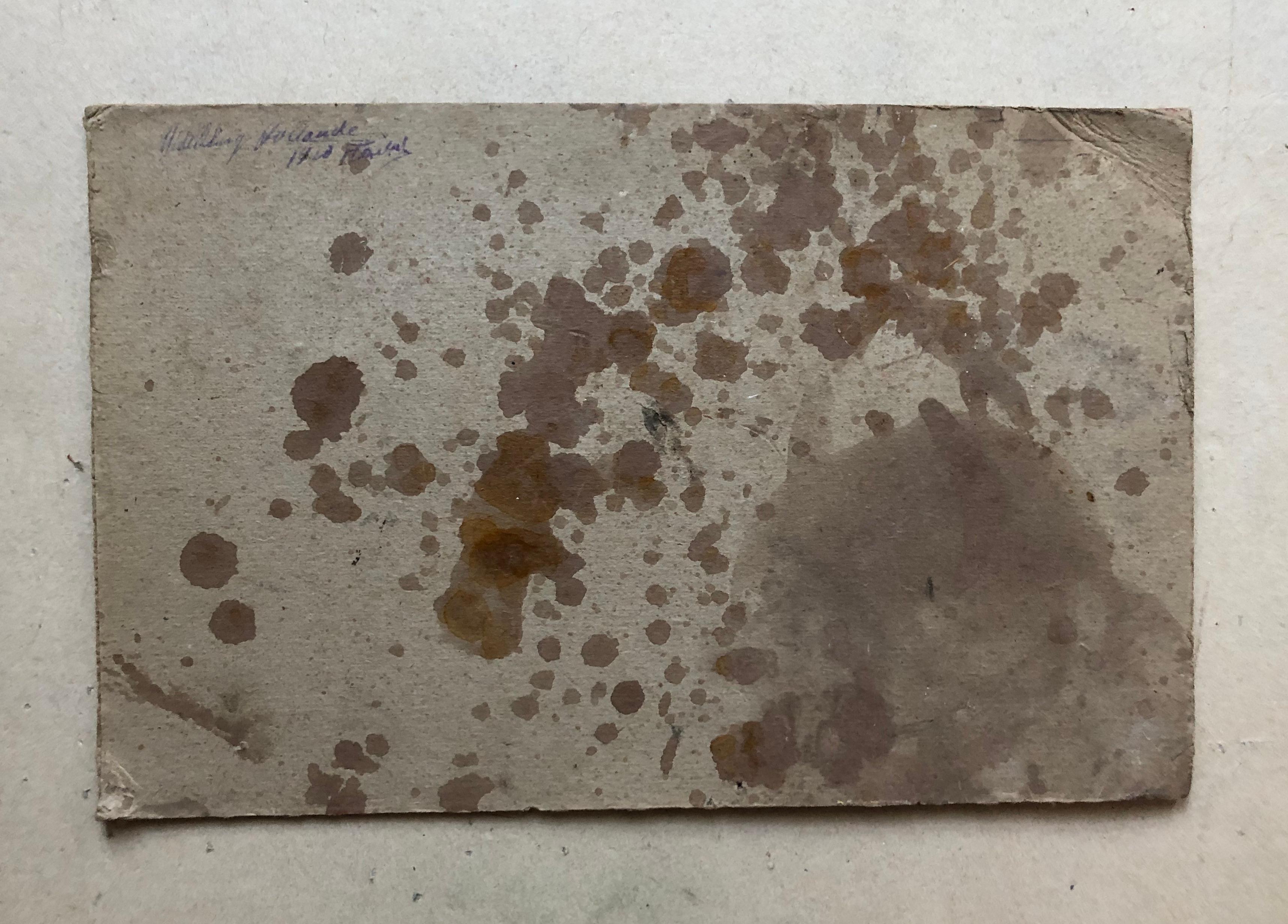 Midellburg, Holland, Oil On Cardboard 3