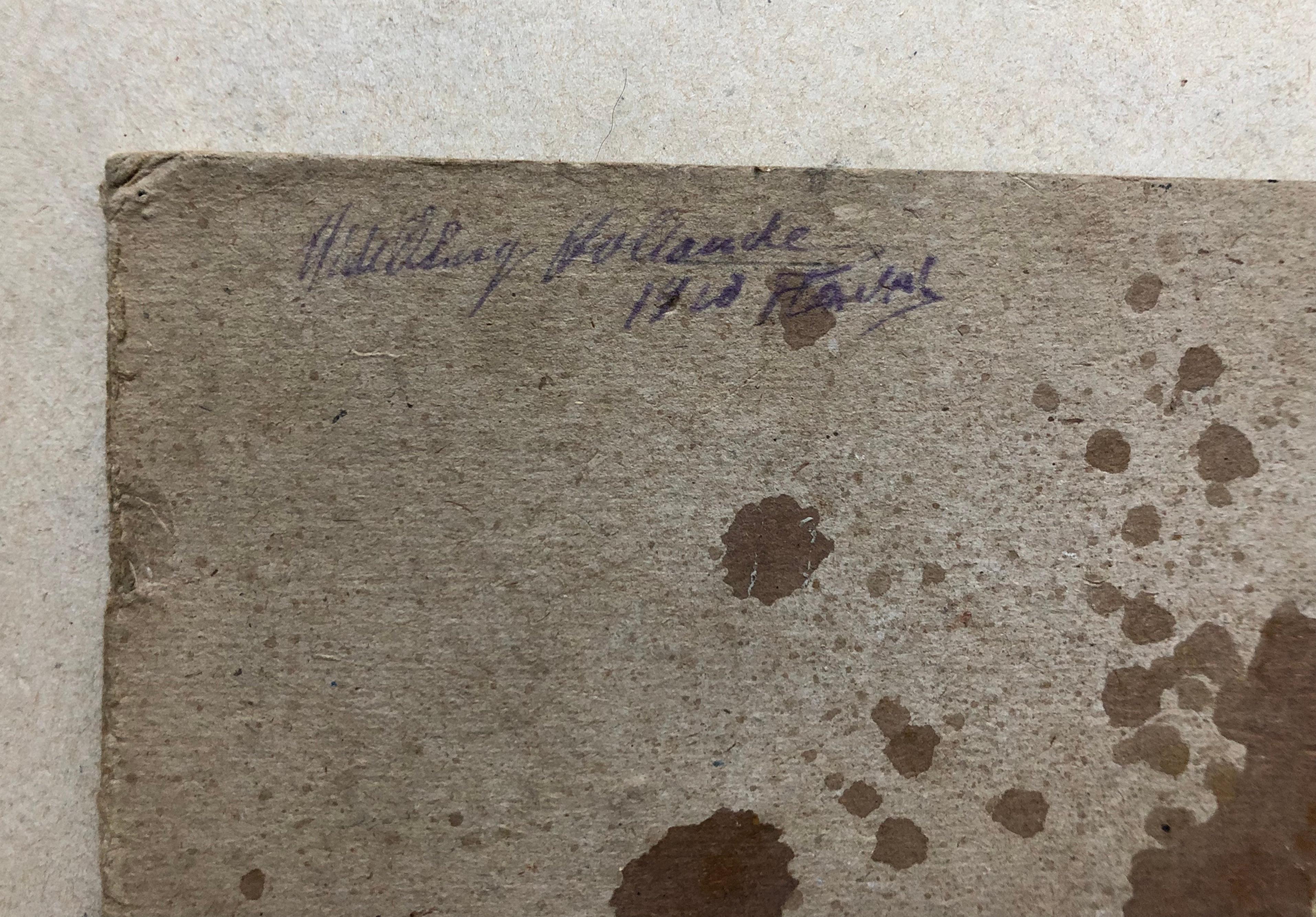 Midellburg, Holland, Oil On Cardboard 4