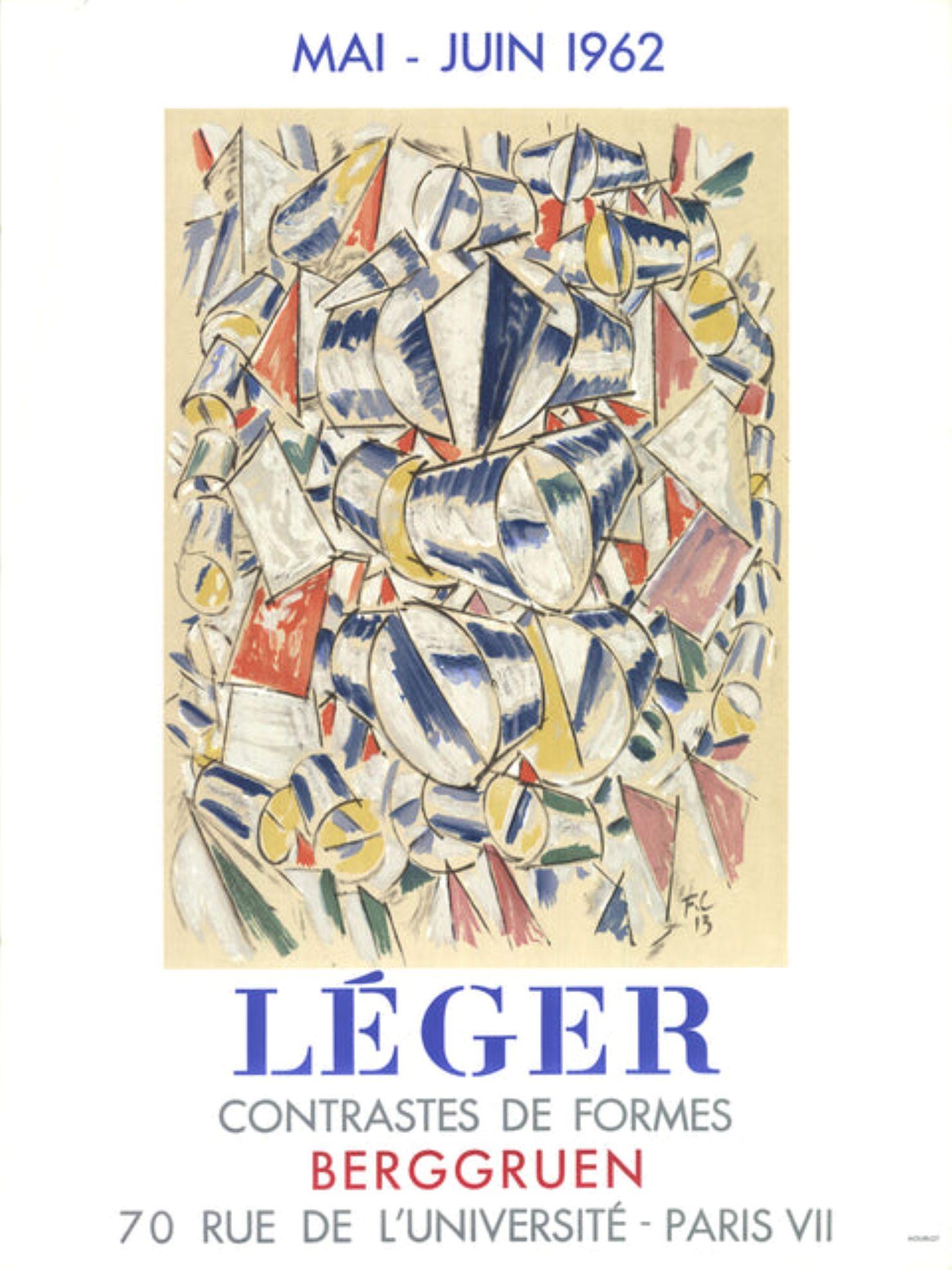 Contrastes De Formes By Fernand Leger For Sale 1