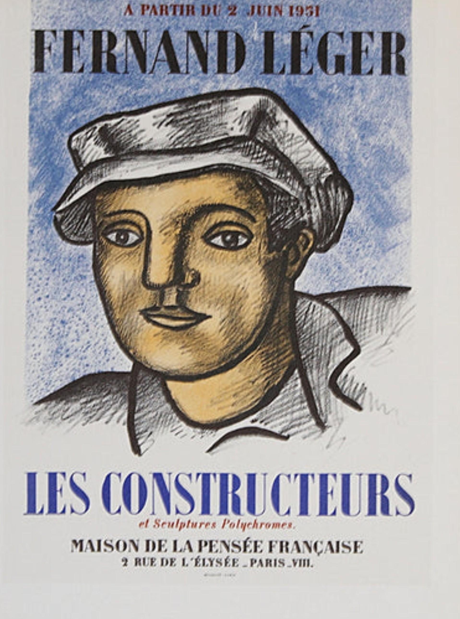 Les Constructeurs By Fernand Leger For Sale 3