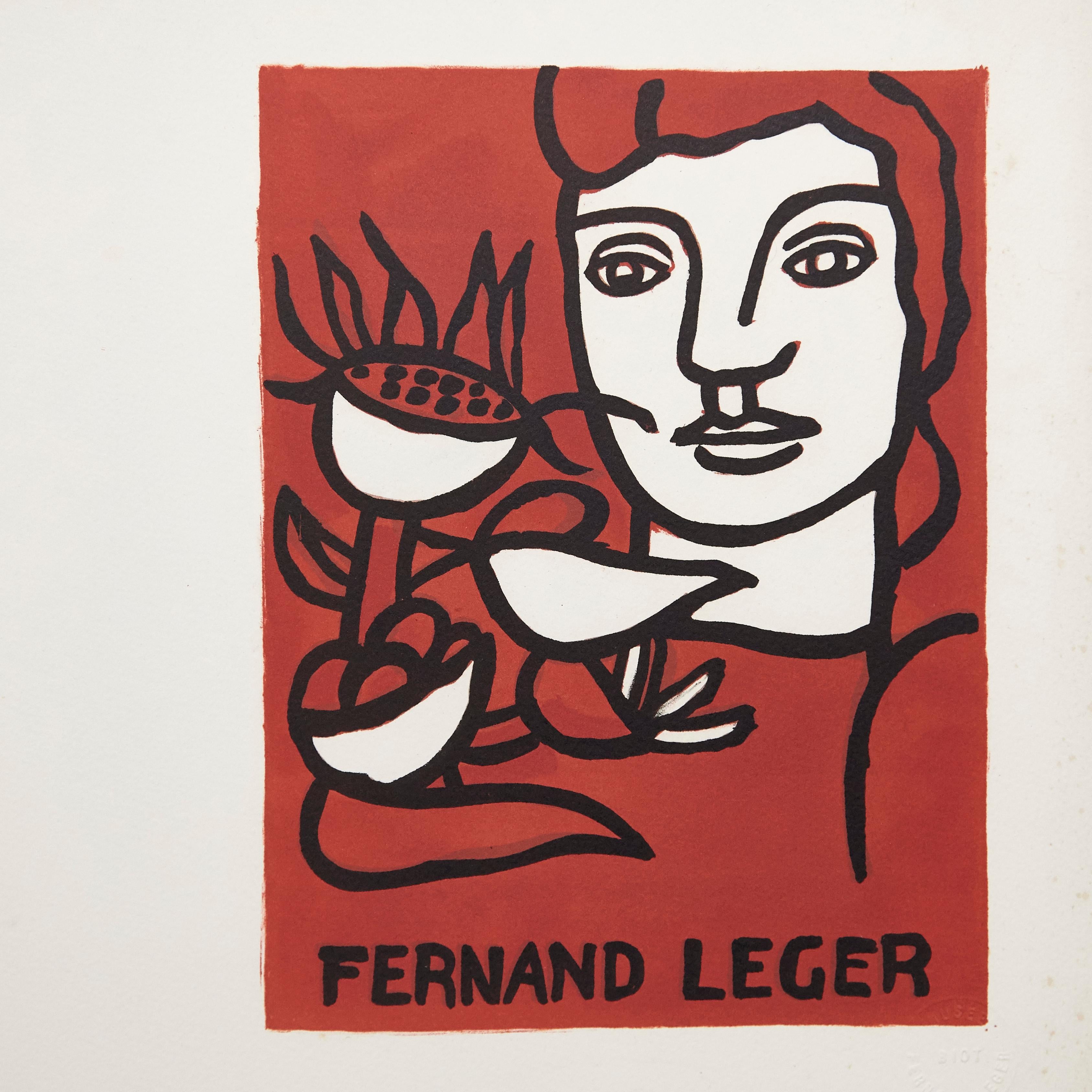 Lithographie Fernand Léger et poème André Verdet réalisés en France en 1980

Numéroté et signé par André Verdet
édition limitée à 150 exemplaires.

 