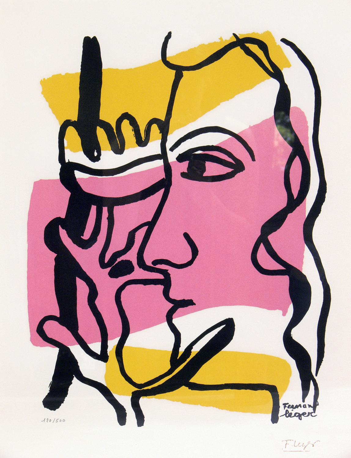 Fernand Léger Color Pochoir Bon état - En vente à Atlanta, GA