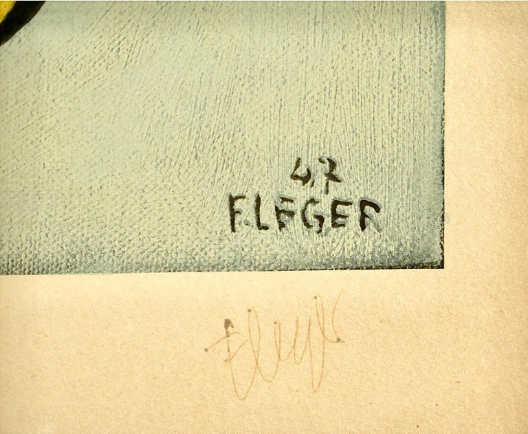 Fernand Lèger Composition aux Dominos Lithograph For Sale at