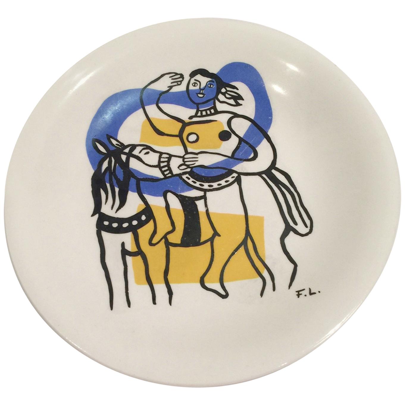 Fernand Leger Decorative Plate