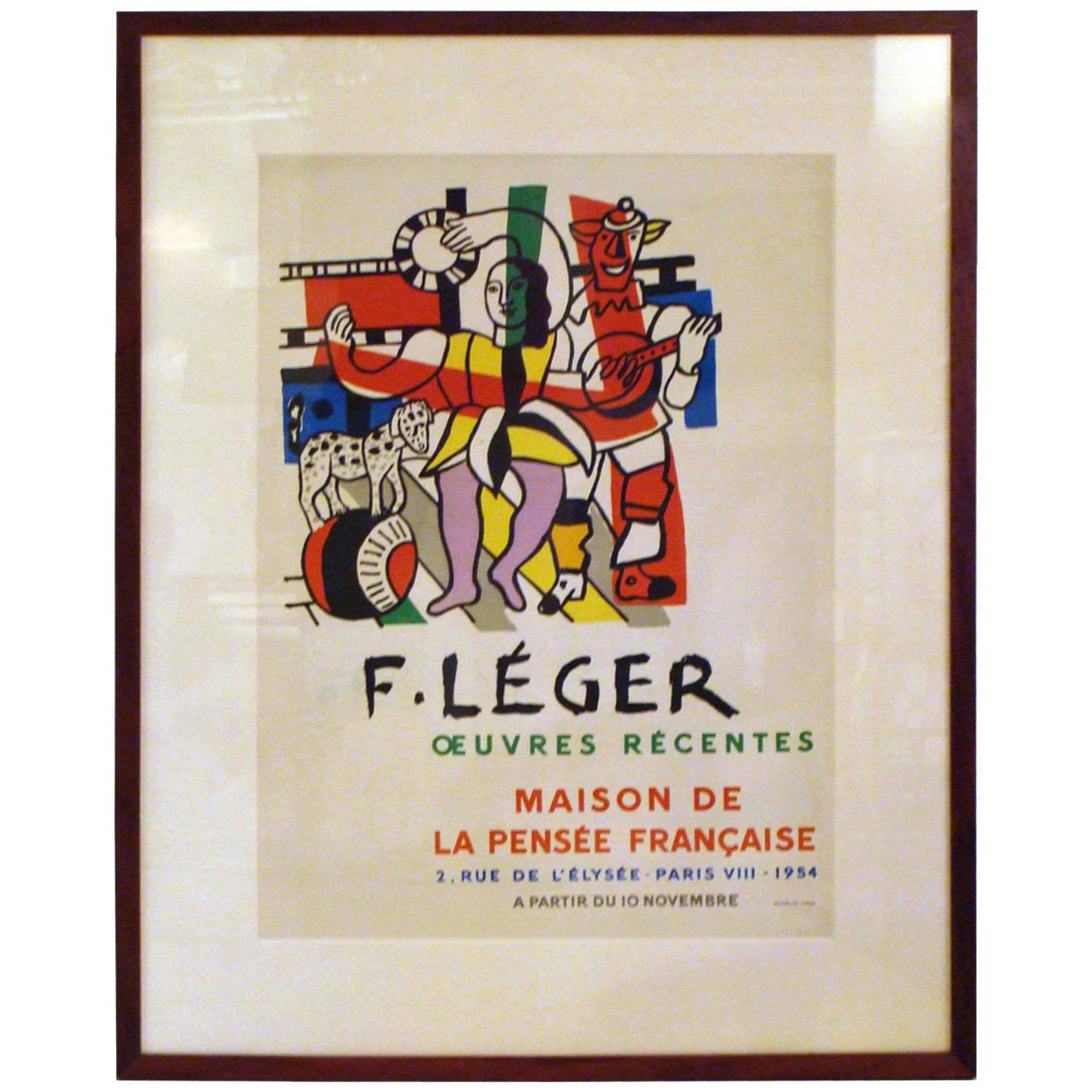 Fernand Leger Exhibition Poster