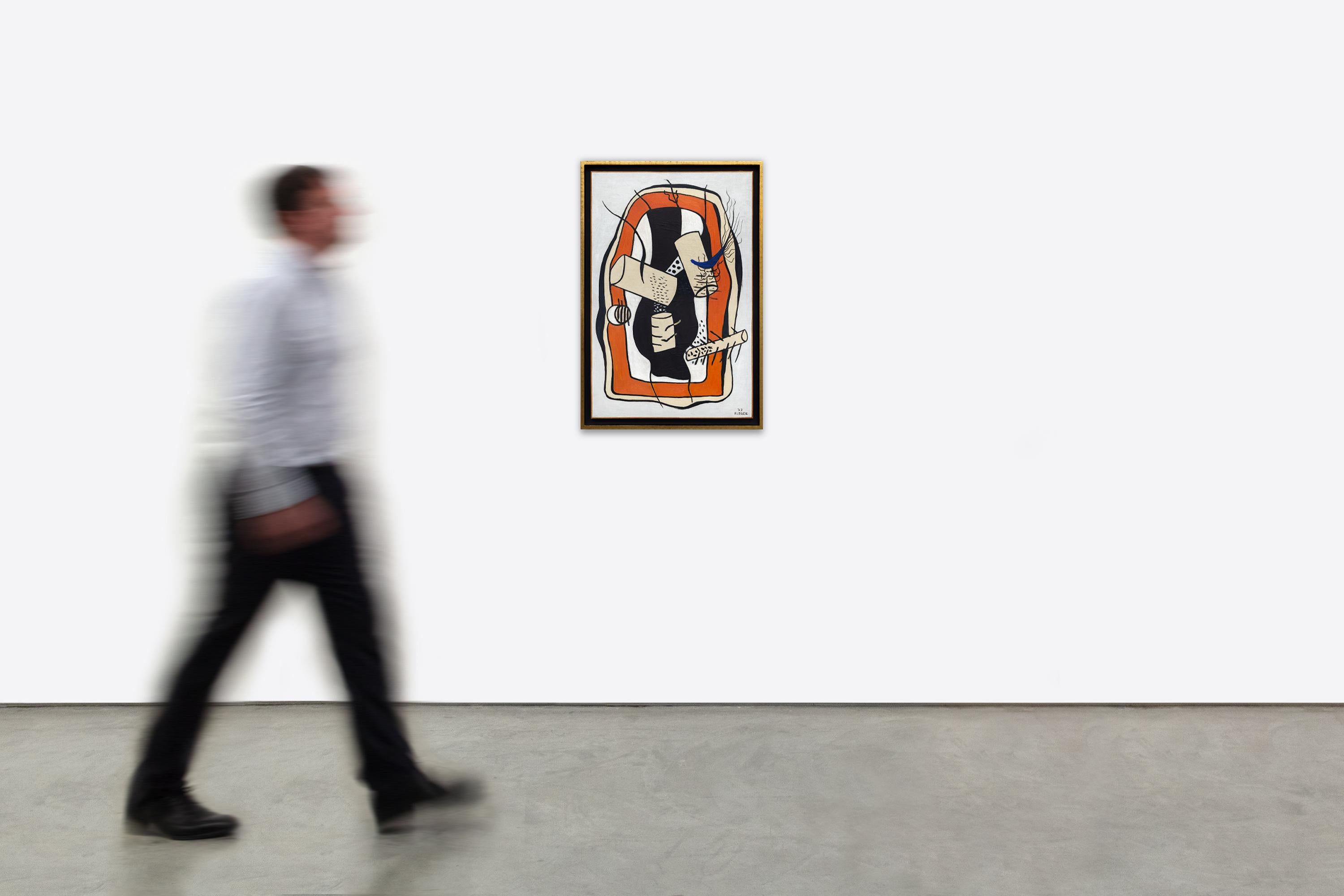 Composition orange et noir en vente 4