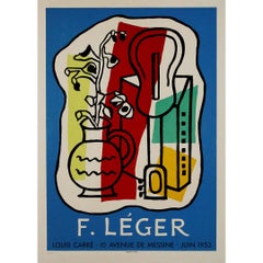 Litografía original de 1953 de Fernand Léger en la Galería Louis Carré