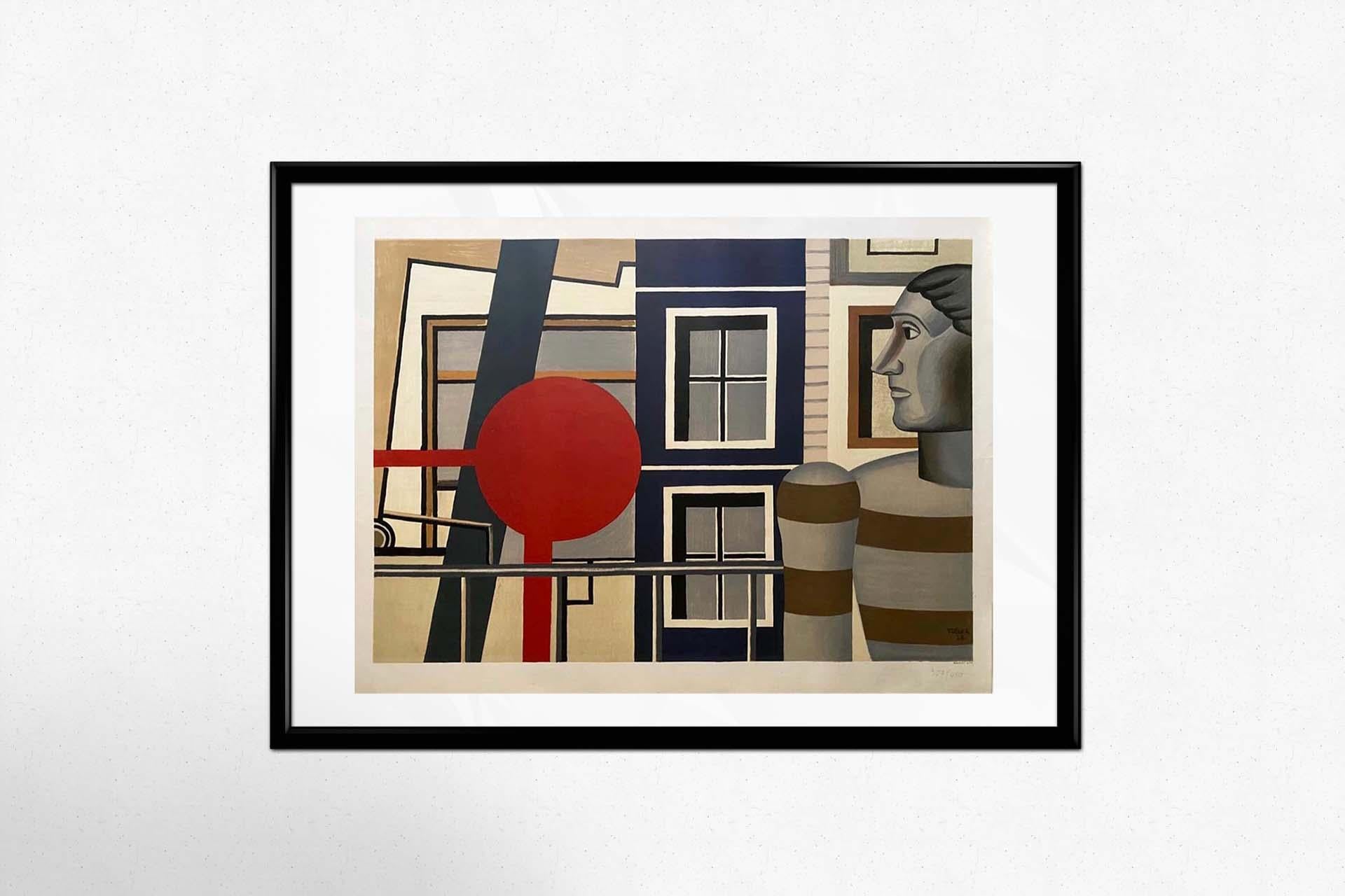 1956 numbered Lithography by Fernand Léger for the Musée des Arts Décoratifs For Sale 3