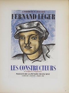 1959 Después de Fernand Leger "Les Constructeurs" (Los constructores)