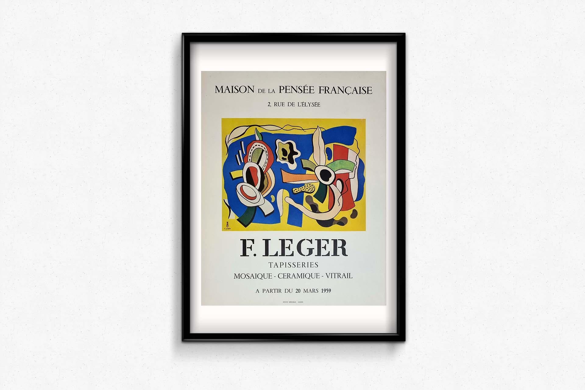 Fernand Léger, a towering figure in 20th-century art, left an indelible mark through his diverse and dynamic body of work. Born on February 4, 1881, in Argentan, France, Léger's artistic journey culminated in the creation of the 1959 exhibition