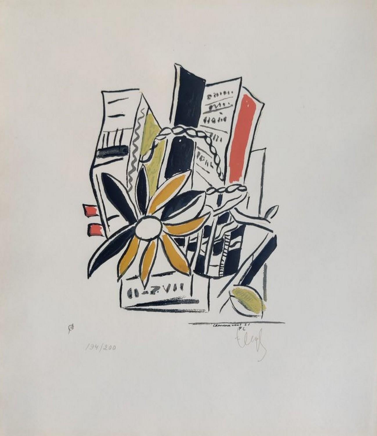 Chevreuse - Print by Fernand Léger