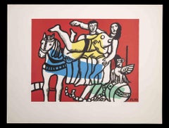 Cirque - Original Lithograph by Fernand Léger­ - 1958
