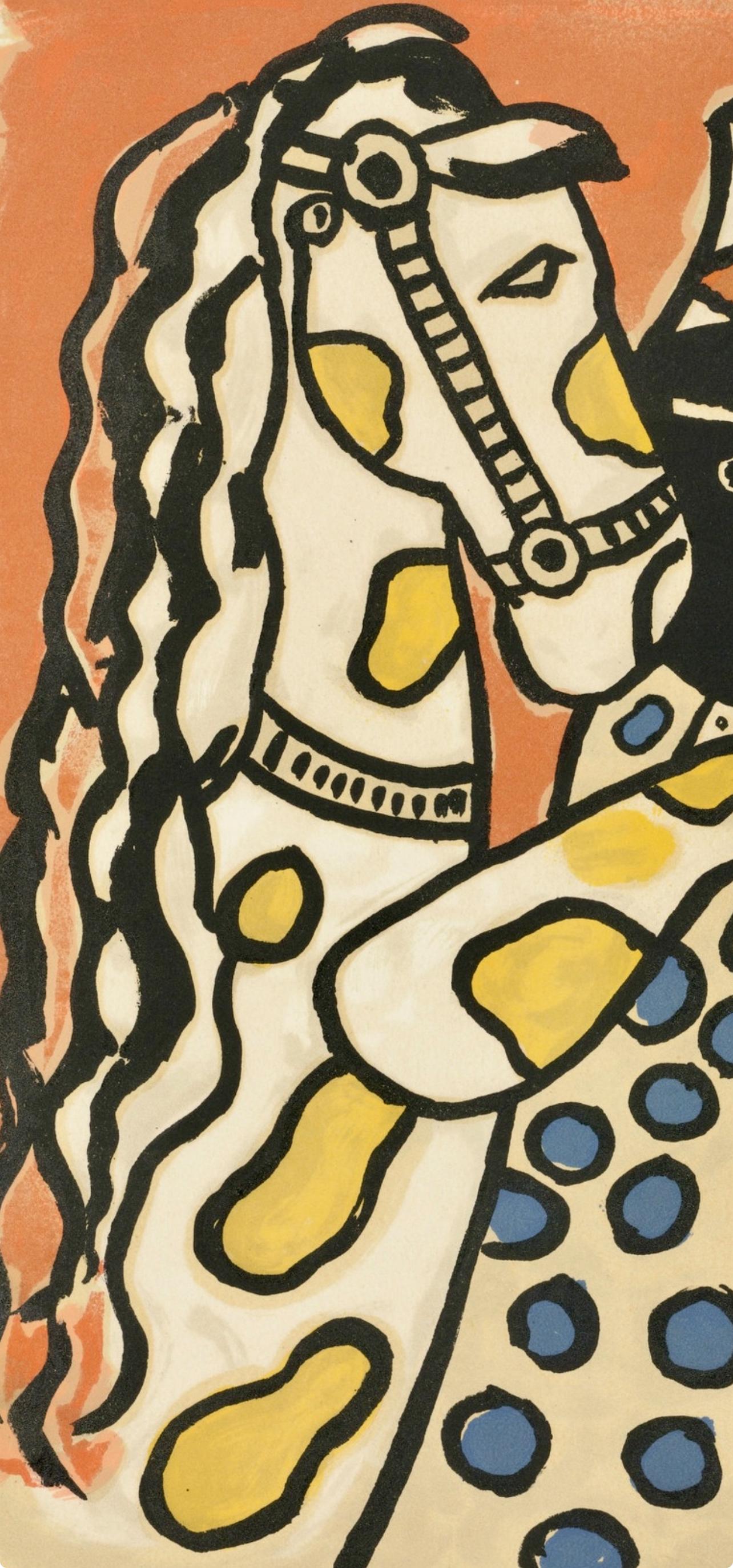 Composition, Cirque (Saphire, N° 44-106) - Print by Fernand Léger