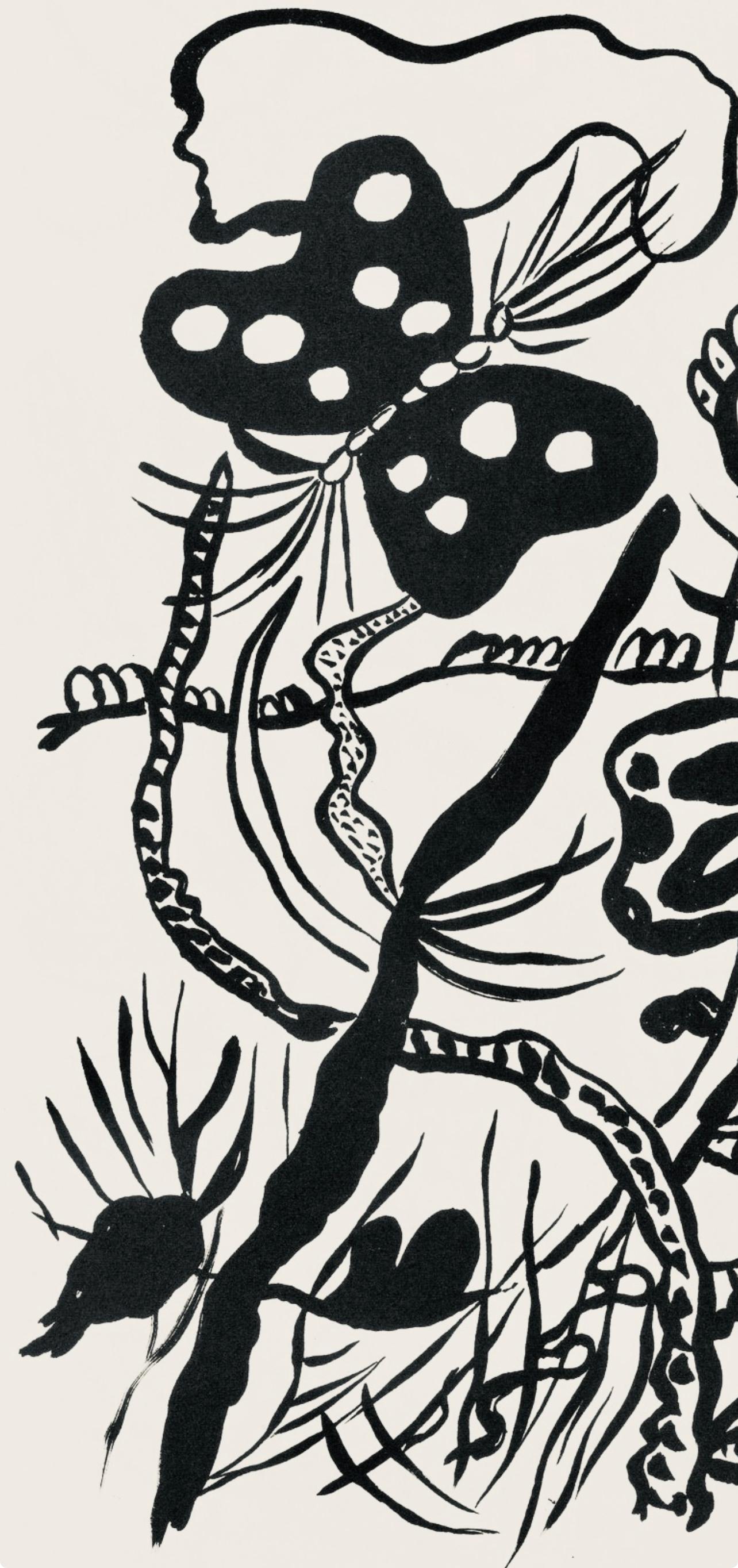 Composition, Cirque (Saphire, N° 44-106) - Print by Fernand Léger