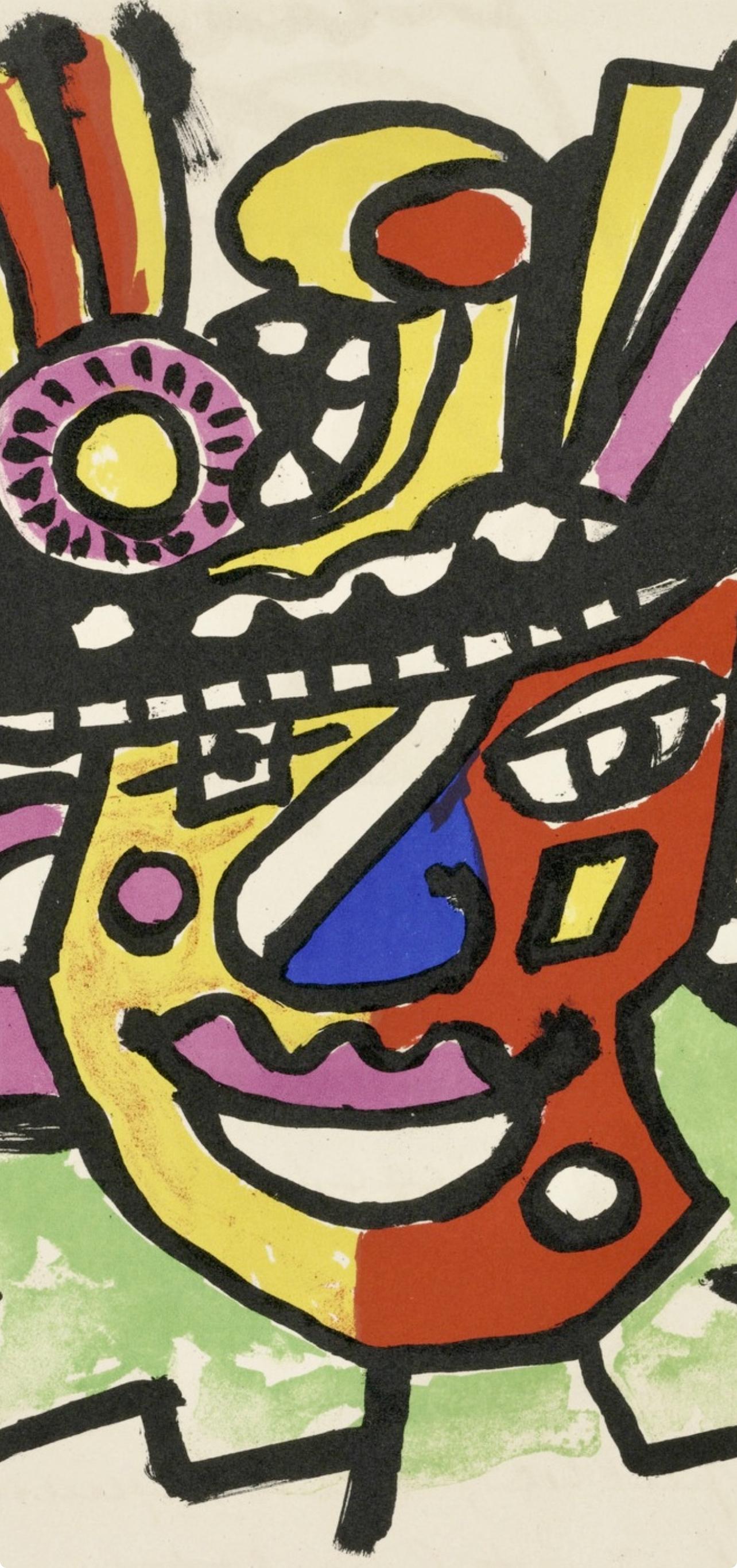 Composition, Cirque (Saphire, N° 44-106) - Print by Fernand Léger
