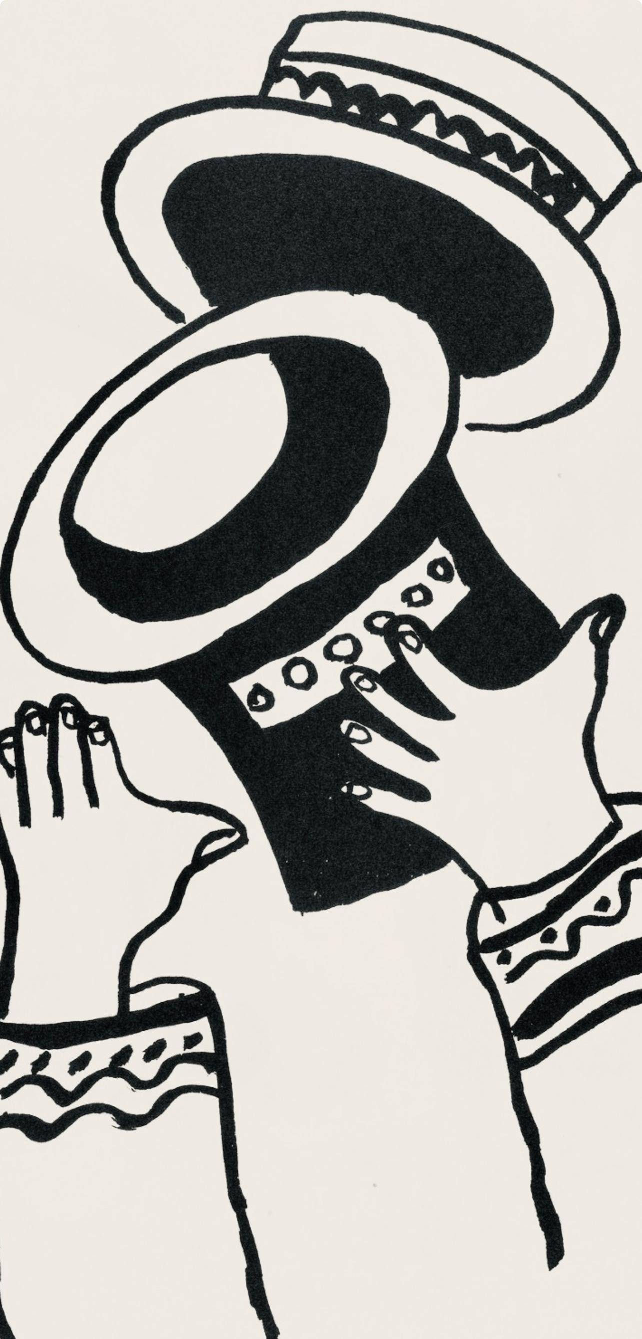 Composition, Cirque (Saphire, N° 44-106) - Print by Fernand Léger