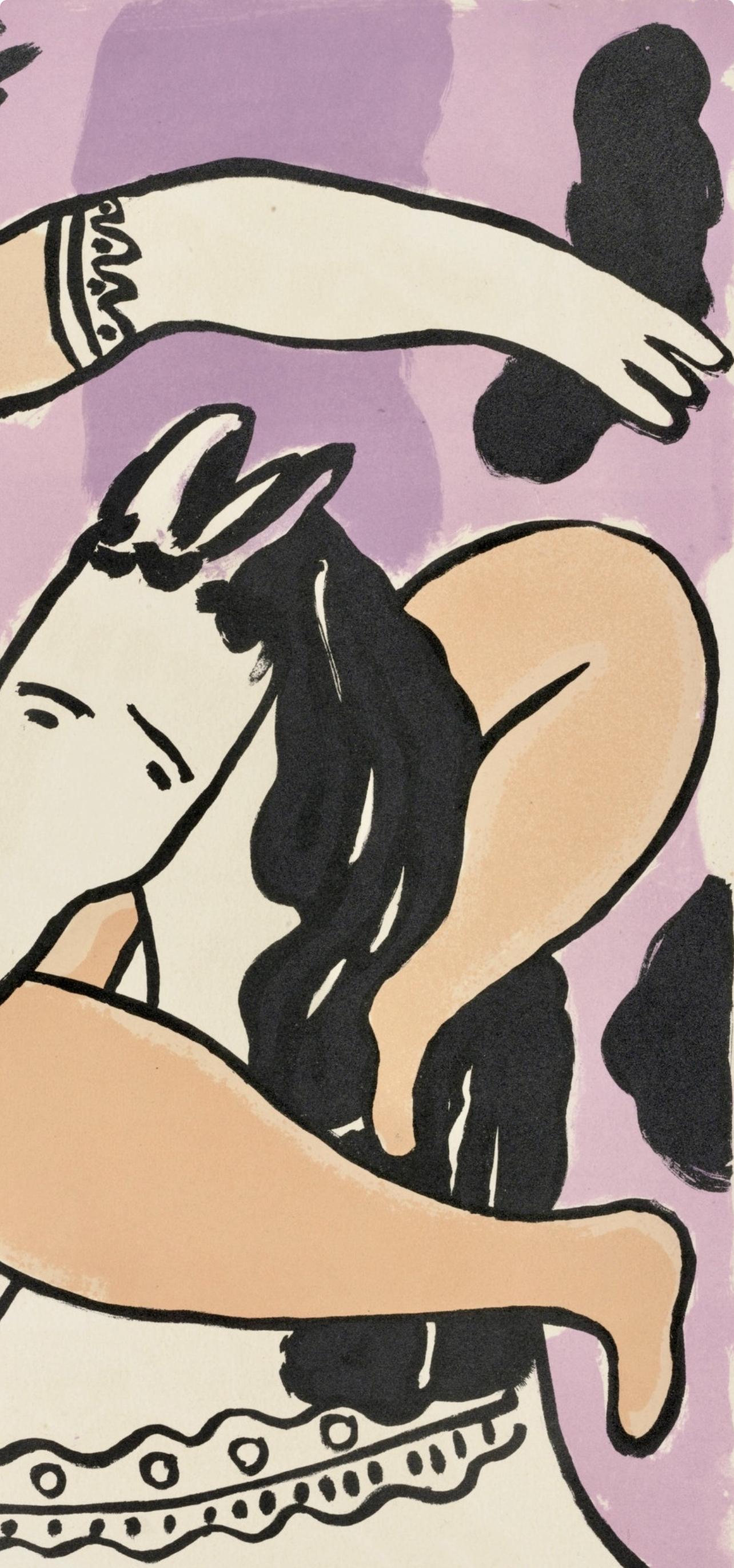 Composition, Cirque (Saphire, N° 44-106) - Print by Fernand Léger