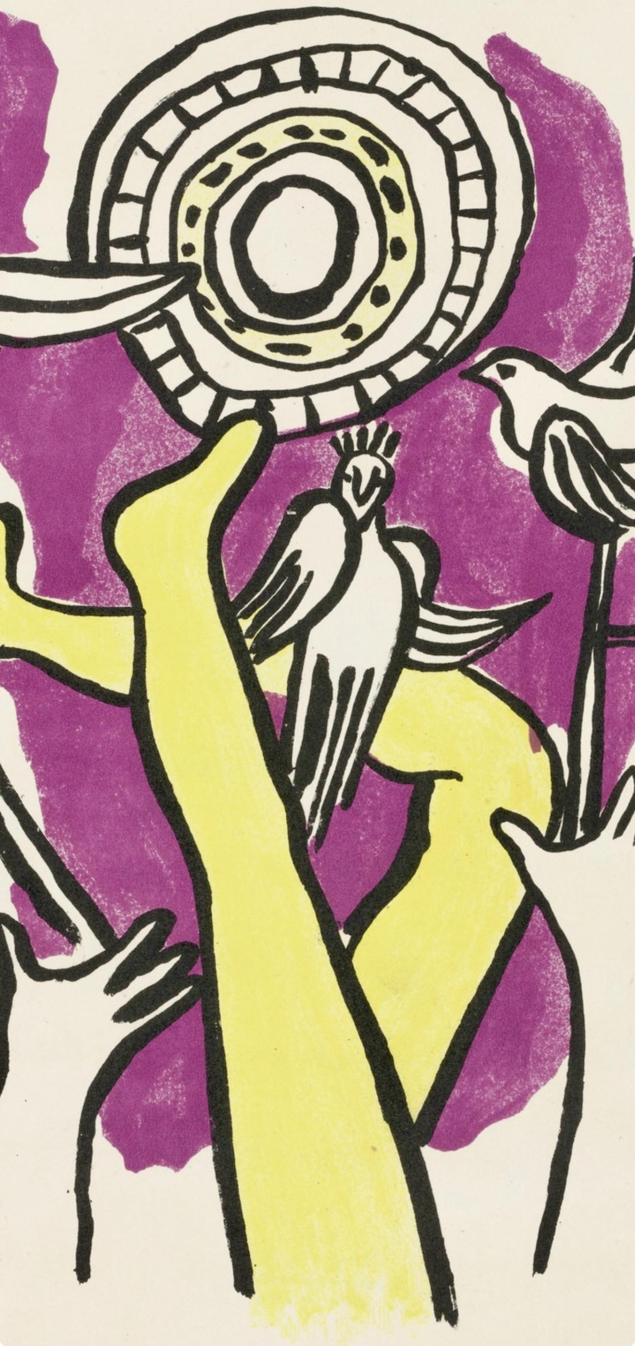 Composition, Cirque (Saphire, N° 44-106) - Print by Fernand Léger