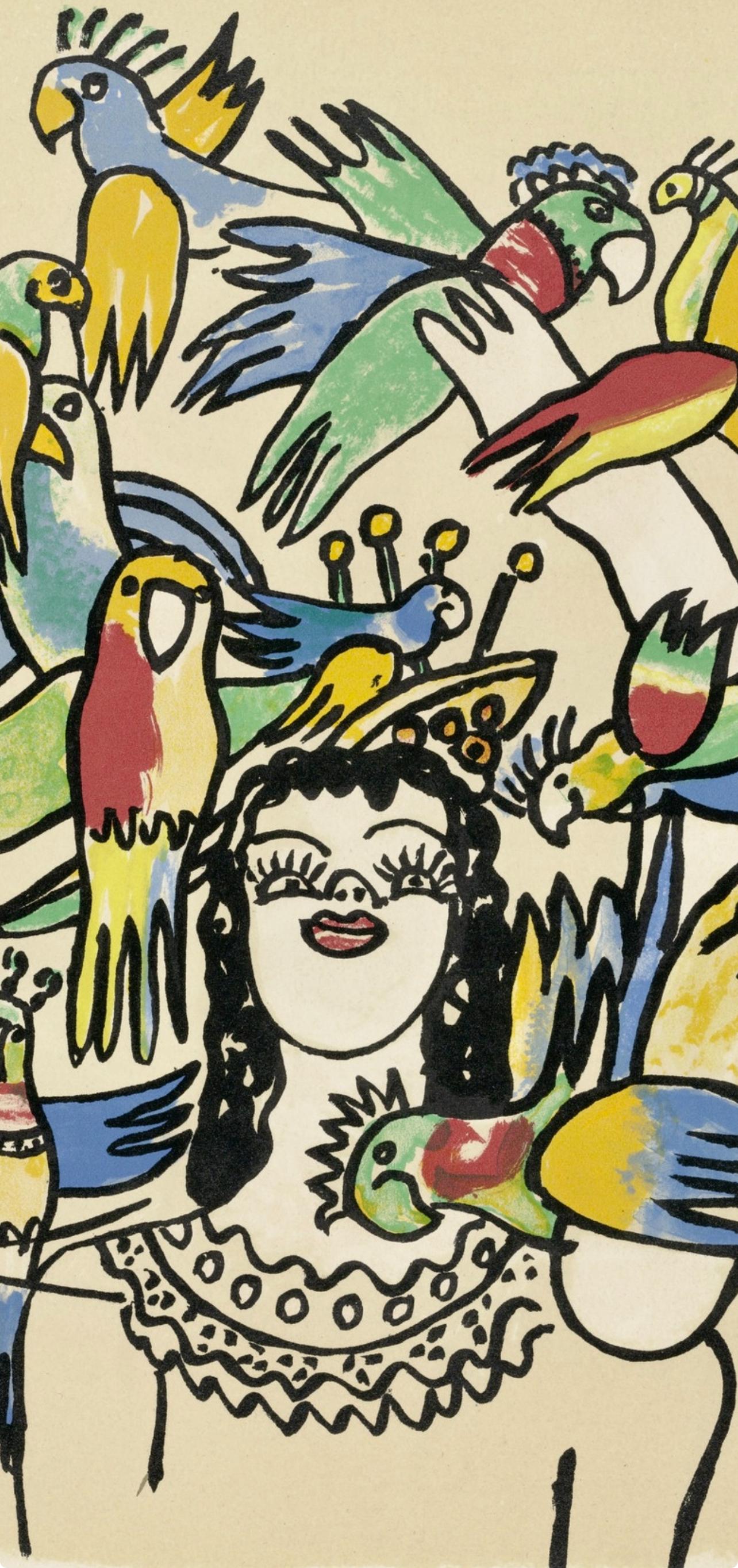 Composition, Cirque (Saphire, N° 44-106) - Print by Fernand Léger