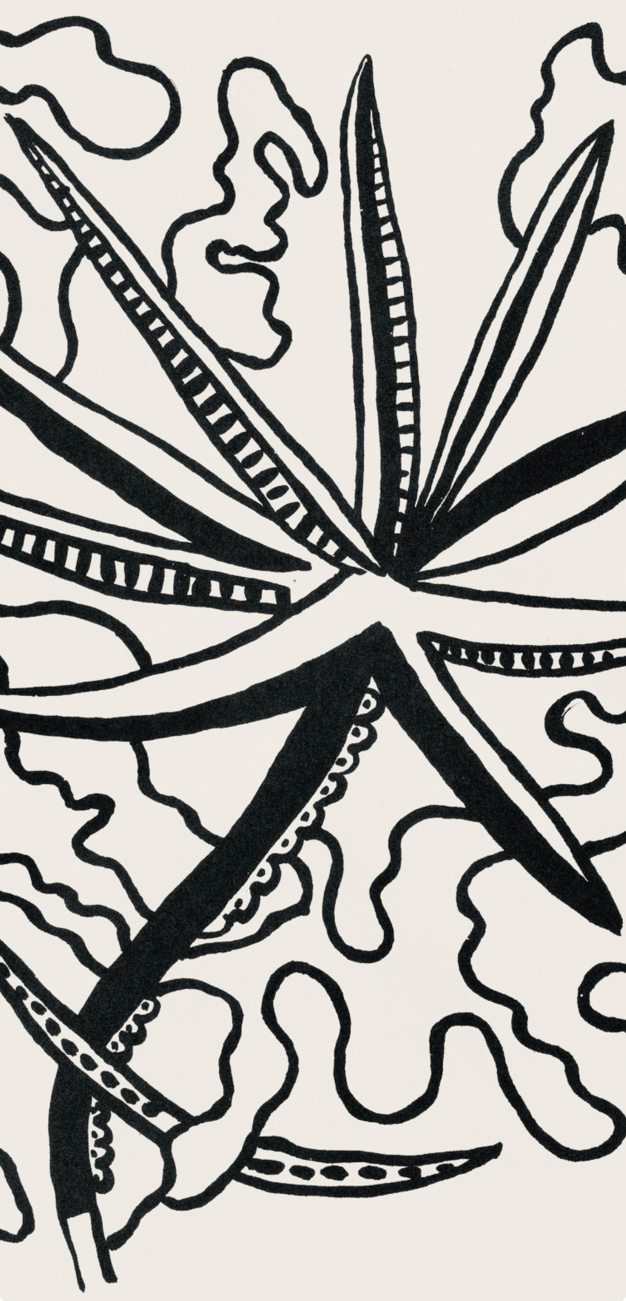 Composition, Cirque (Saphire, N° 44-106) - Print by Fernand Léger