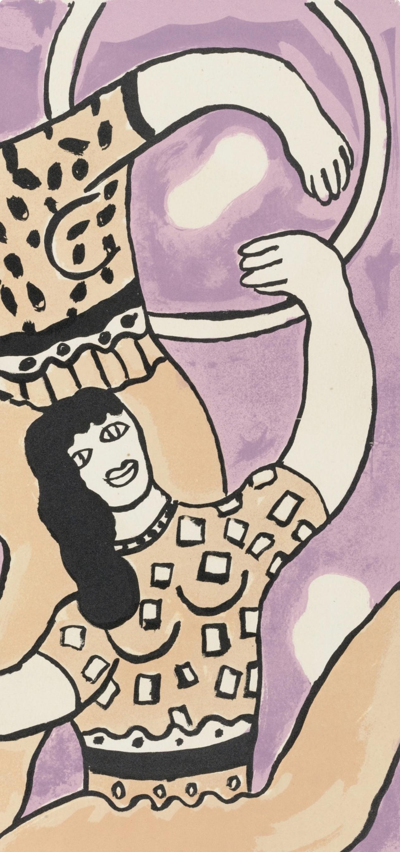 Composition, Cirque (Saphire, N° 44-106) - Print by Fernand Léger