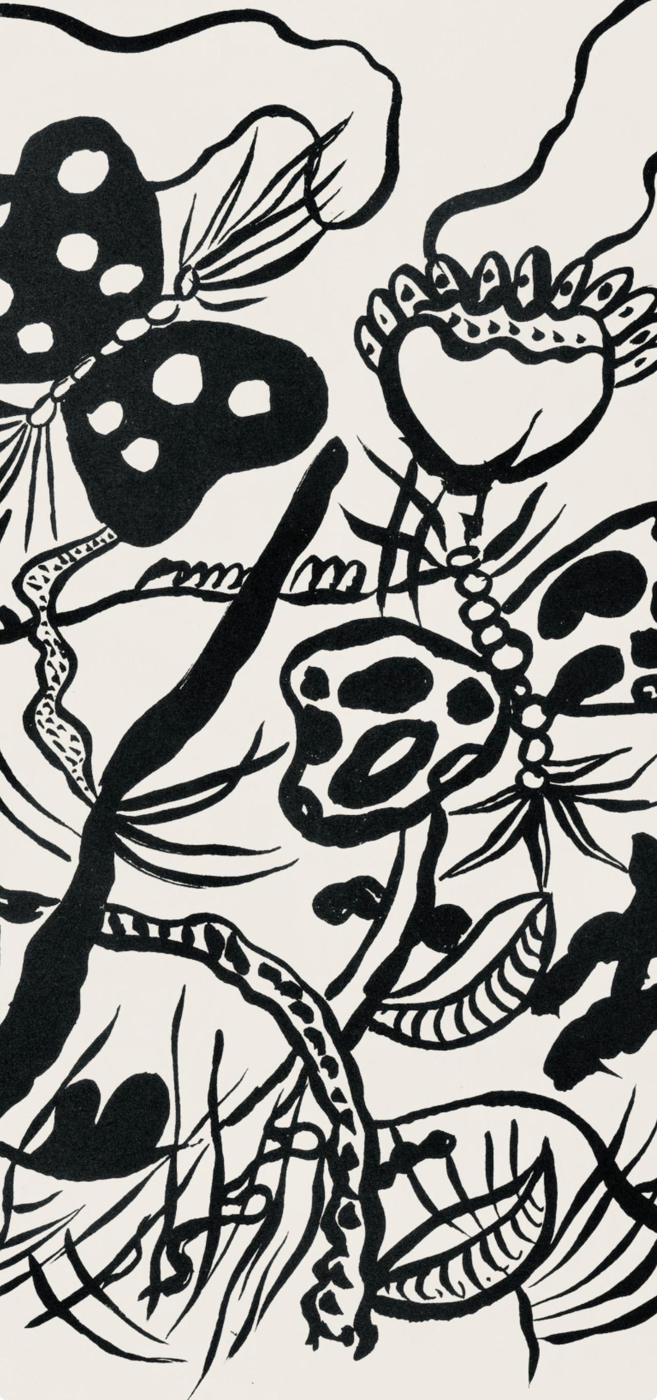 Composition, Cirque (Saphire, N° 44-106) - Modern Print by Fernand Léger