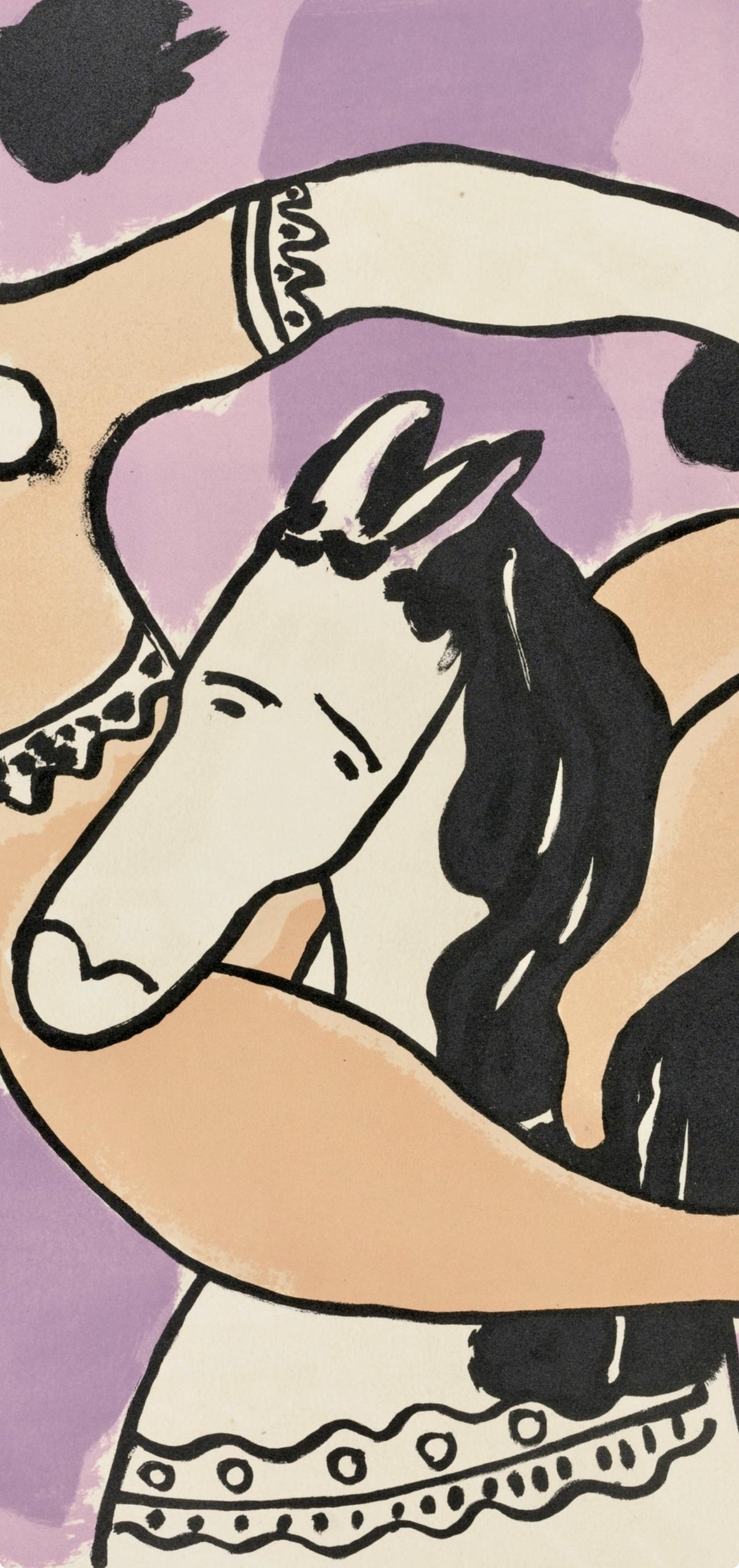 Composition, Cirque (Saphire, N° 44-106) - Modern Print by Fernand Léger