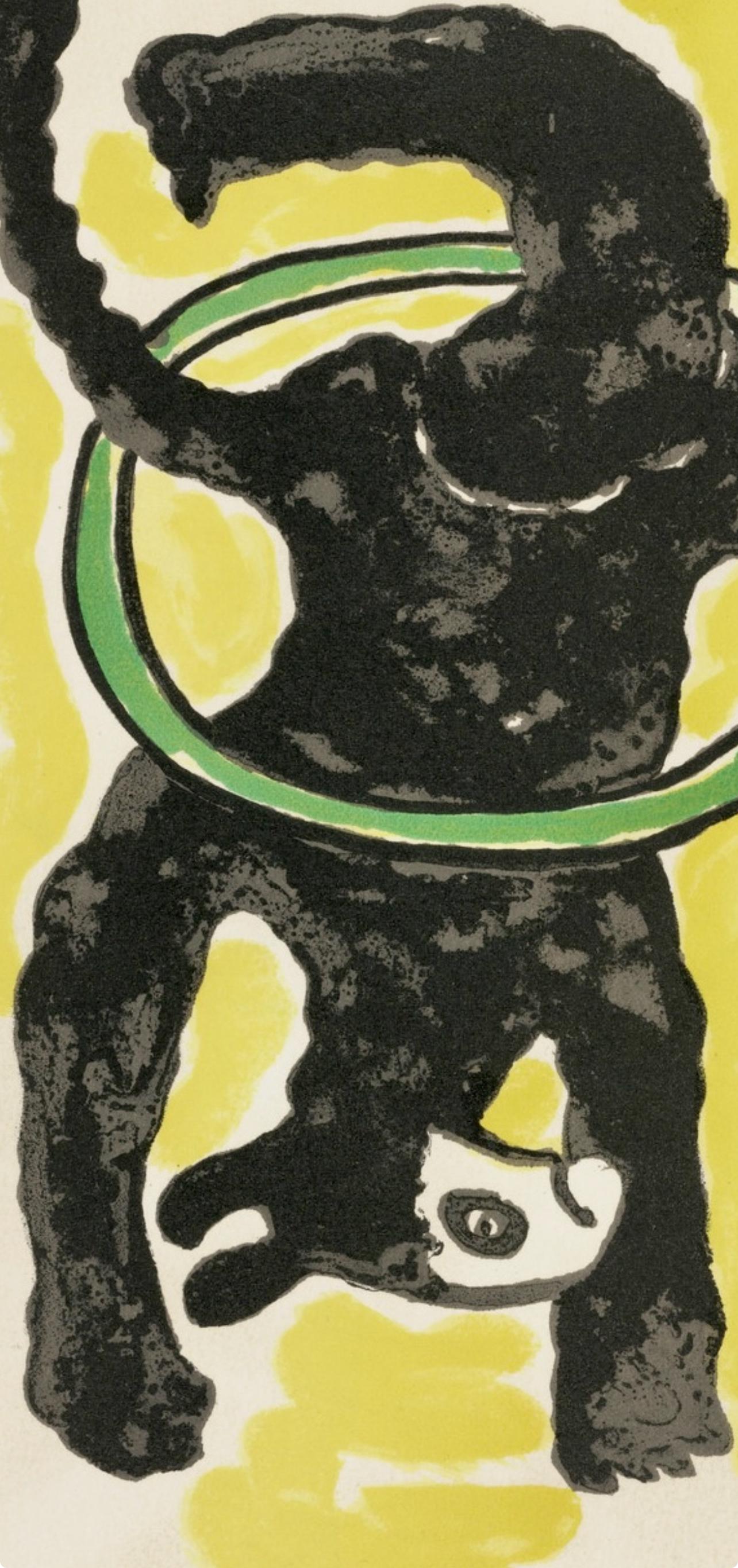Composition, Cirque (Saphire, N° 44-106) - Modern Print by Fernand Léger