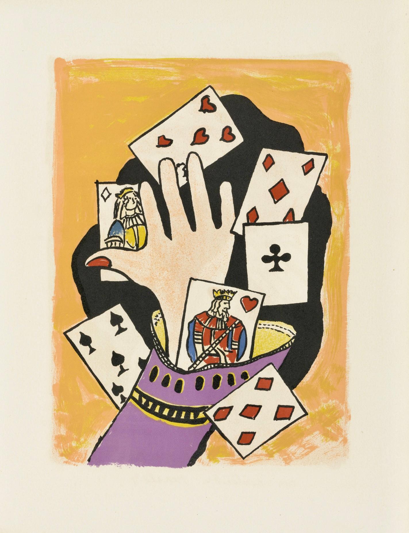 Lithograph on vélin d’Arches paper. Inscription: Unsigned and unnumbered, as issued. Good condition. Notes: From the folio, Cirque, Lithographies Originales. Published by Les Éditions Verve, Paris, under the direction of Tériade, éditeur, Paris;