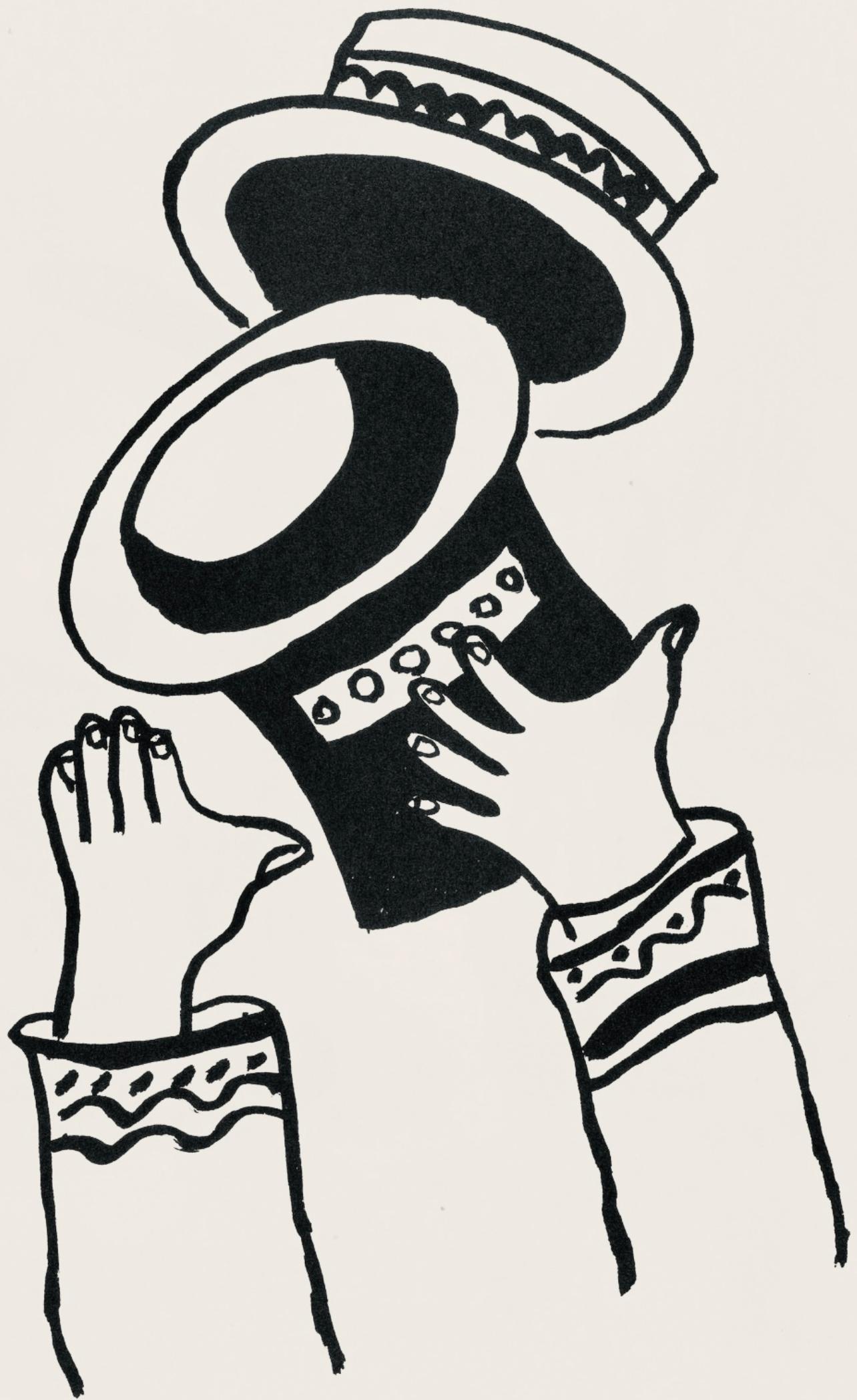 Fernand Léger Landscape Print - Composition, Cirque (Saphire, N° 44-106)