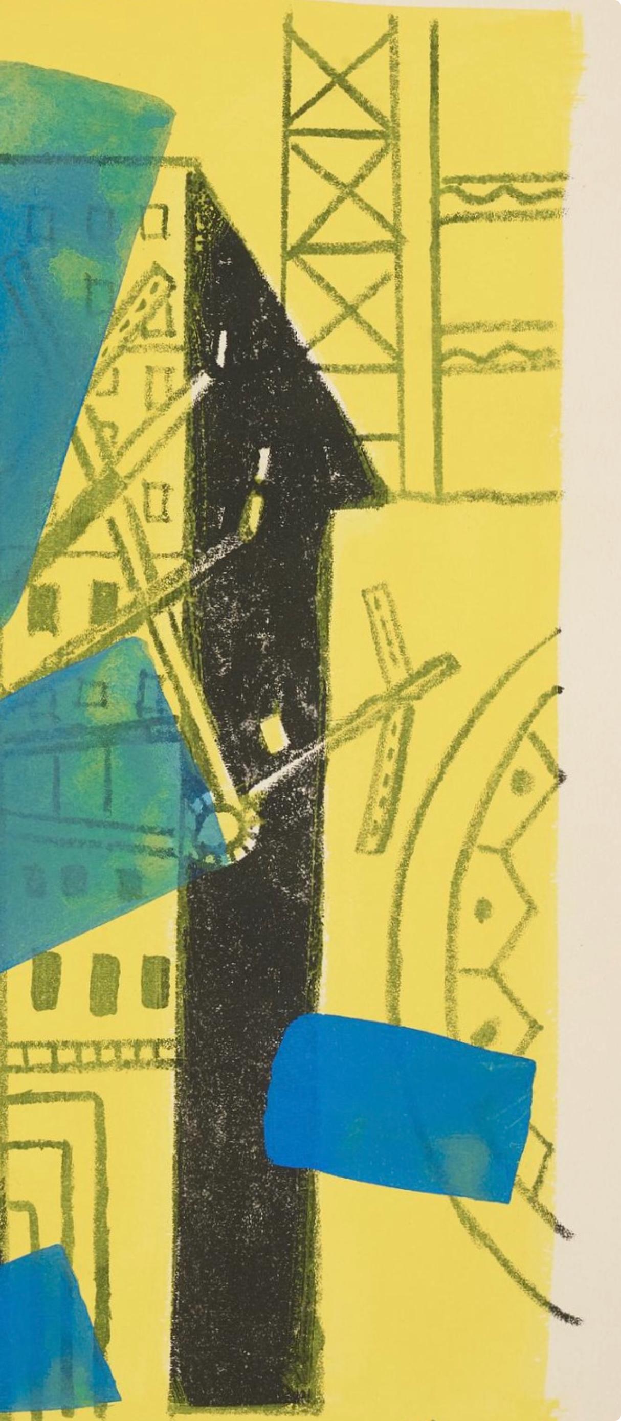 Composition (Saphire 24-38), Les Illuminations, Fernand Léger For Sale 1