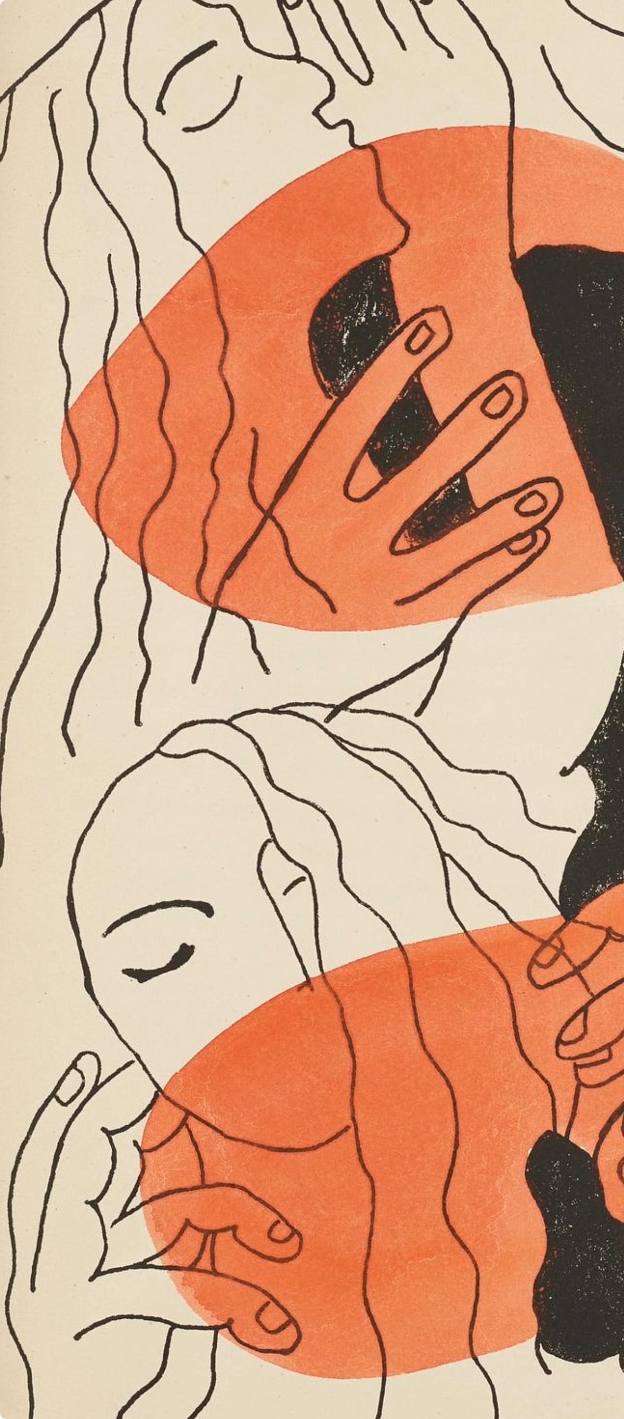 Composition (Saphire 24-38), Les Illuminations, Fernand Léger For Sale 1