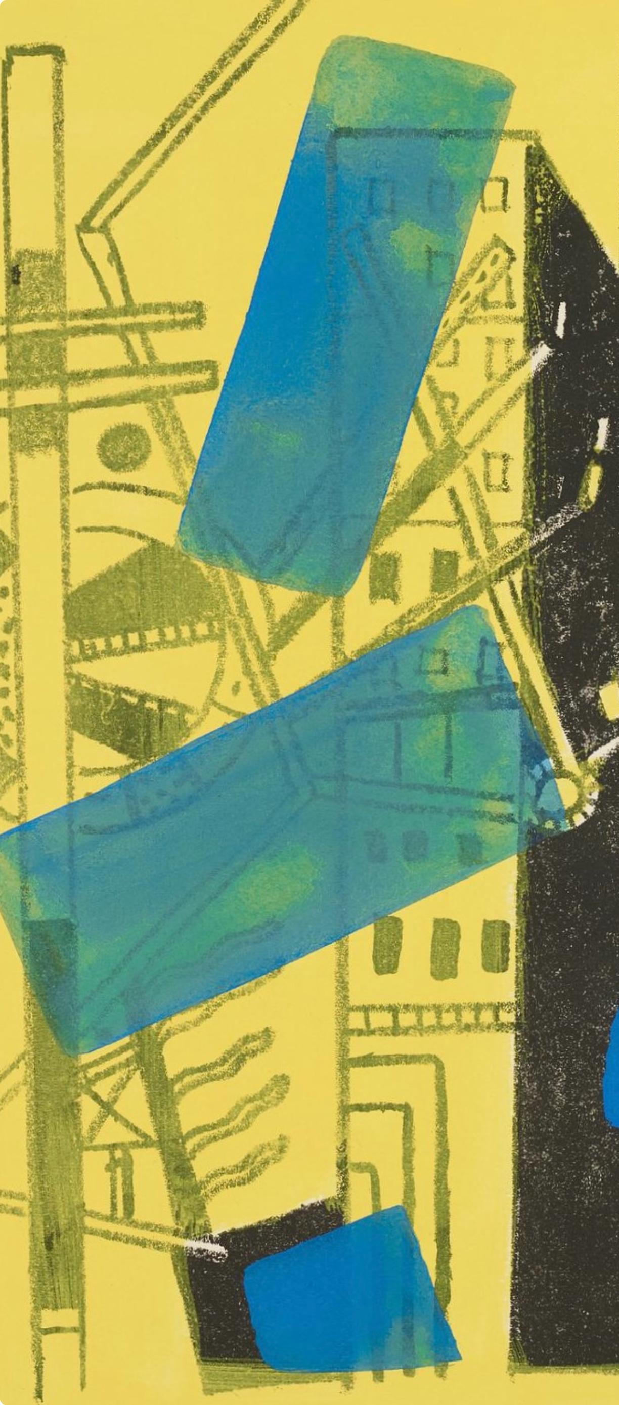 Composition (Saphire 24-38), Les Illuminations, Fernand Léger For Sale 2