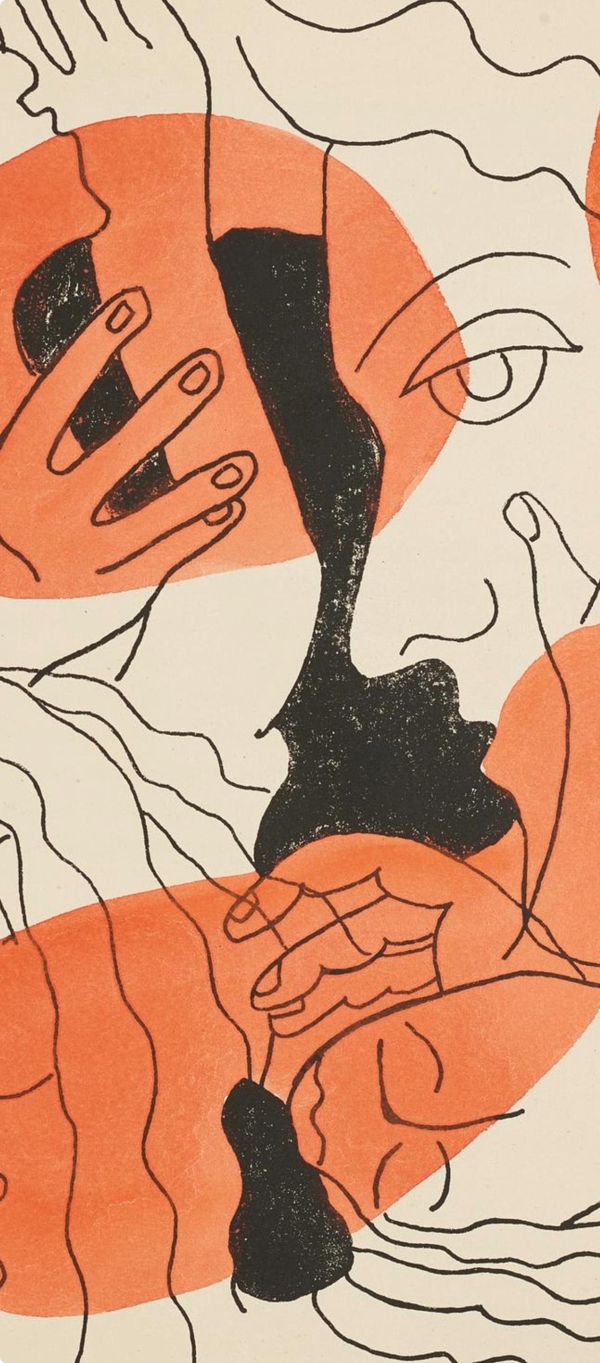 Composition (Saphire 24-38), Les Illuminations, Fernand Léger For Sale 2