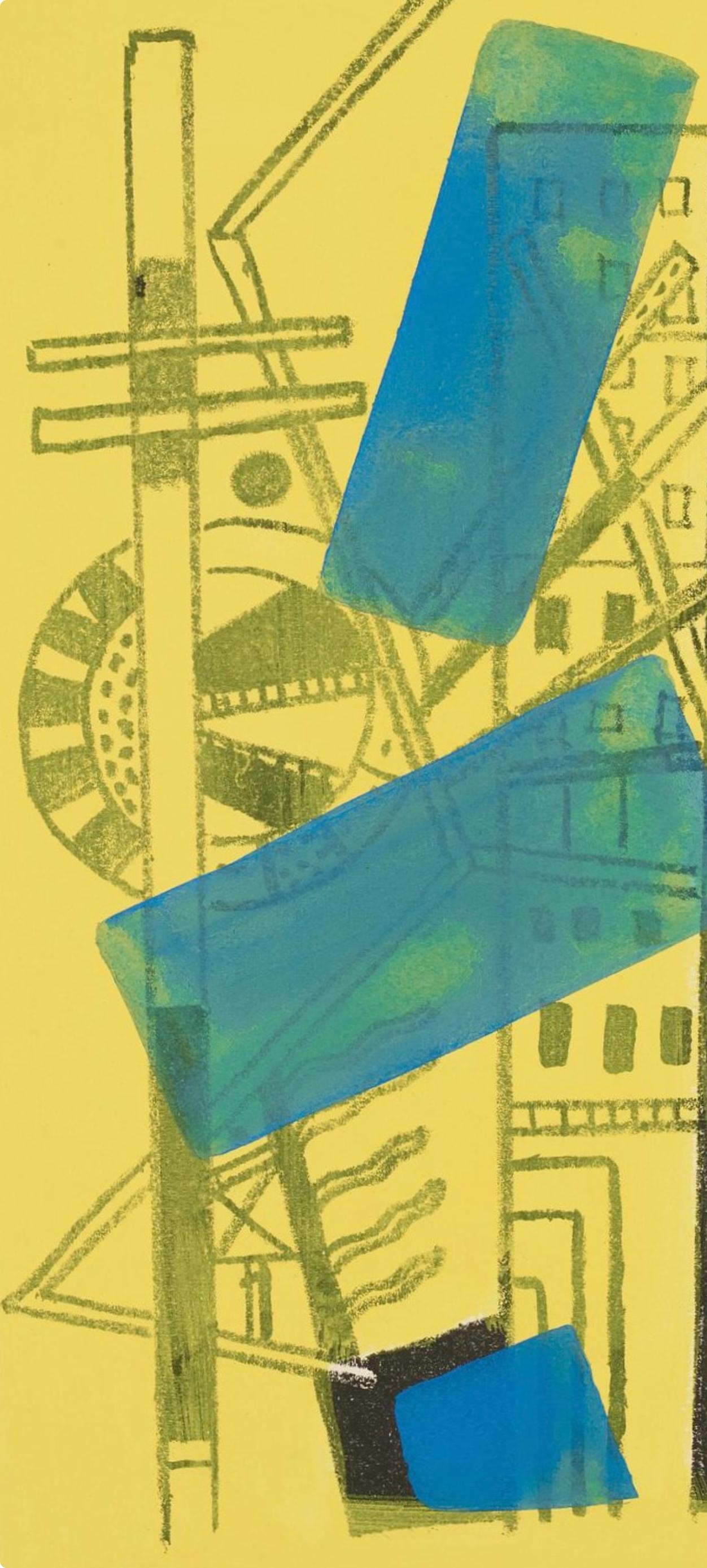 Composition (Saphire 24-38), Les Illuminations, Fernand Léger For Sale 3