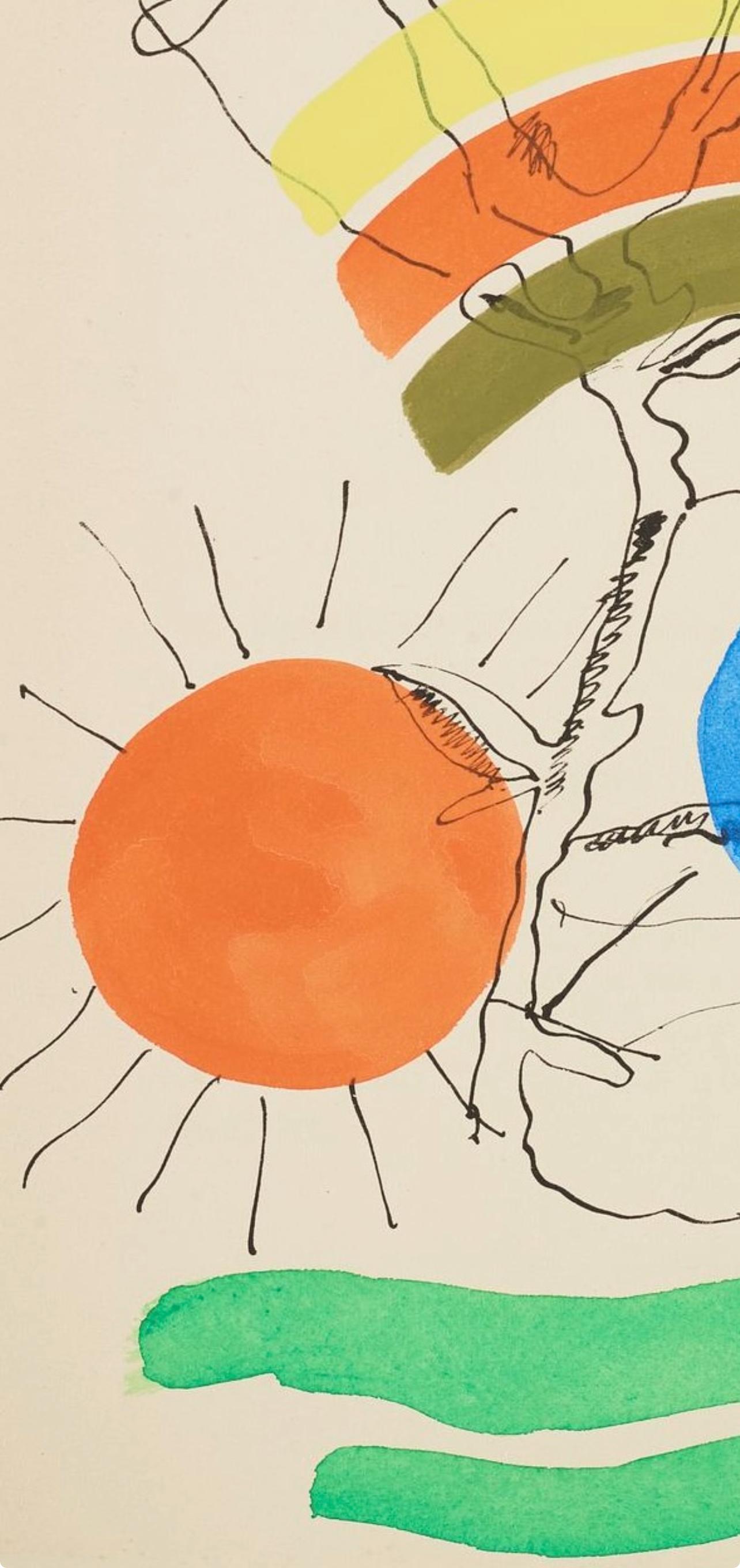 Composition (Saphire 24-38), Les Illuminations, Fernand Léger For Sale 4