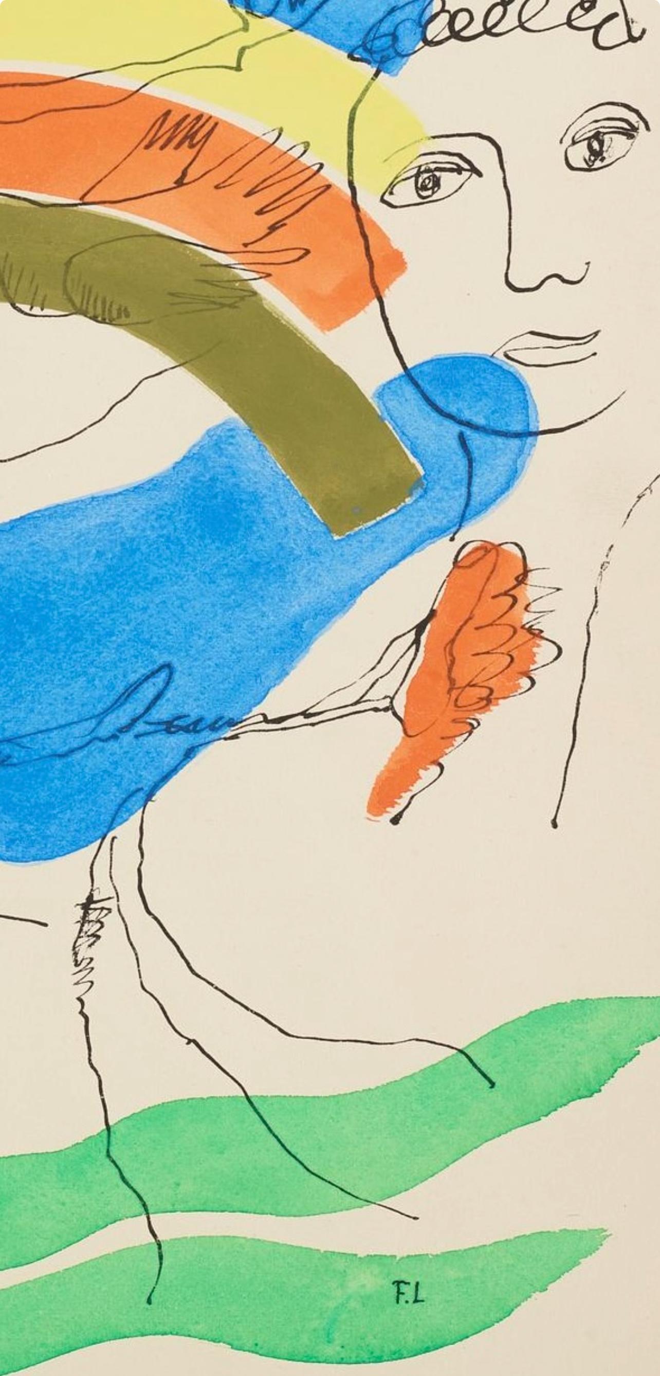 Composition (Saphire 24-38), Les Illuminations, Fernand Léger For Sale 5