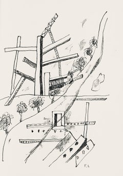 Composizione (Saphire 24-38), Les Illuminations, Fernand Léger