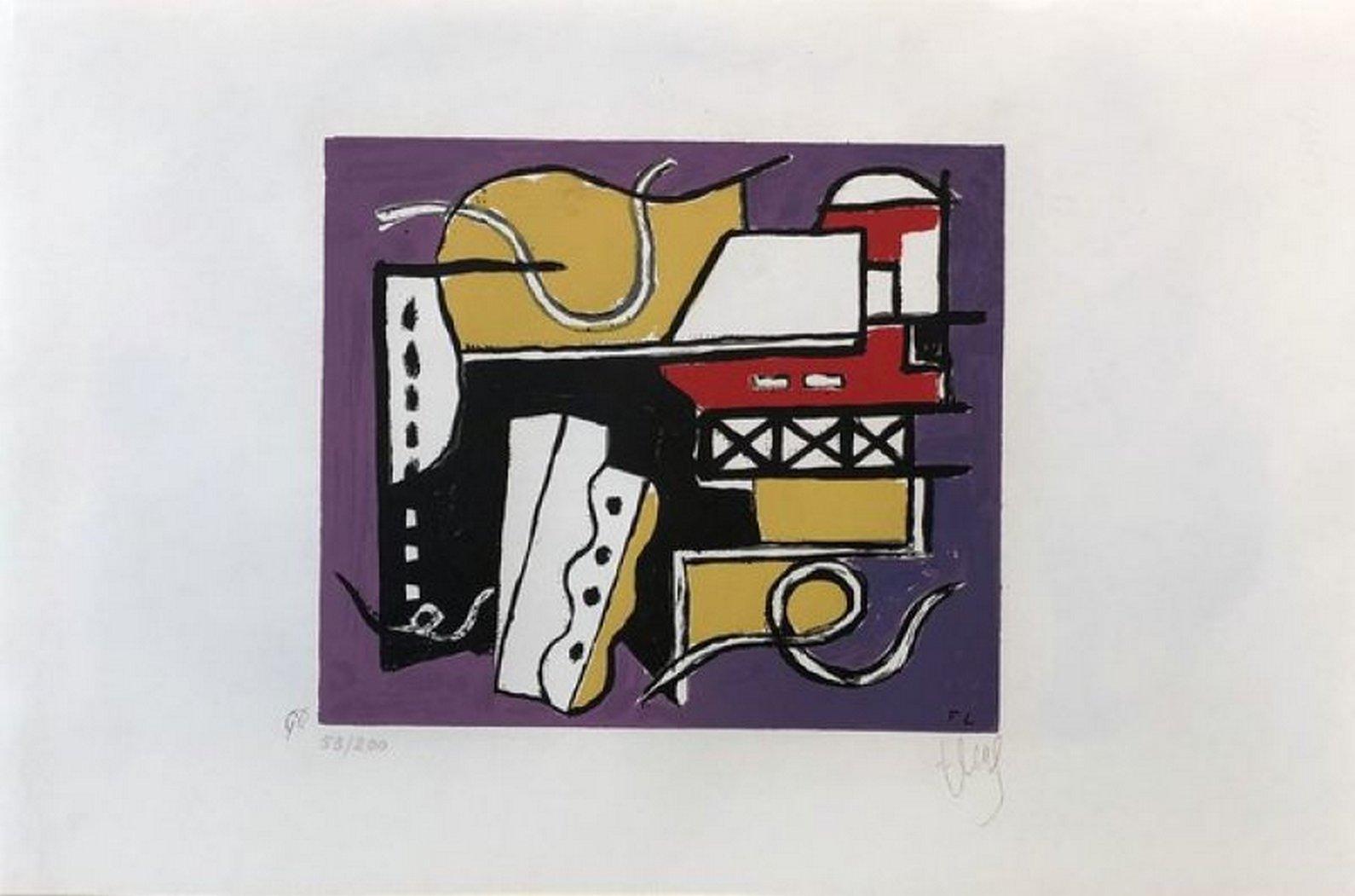 Fernand Léger Abstract Print - Construction 