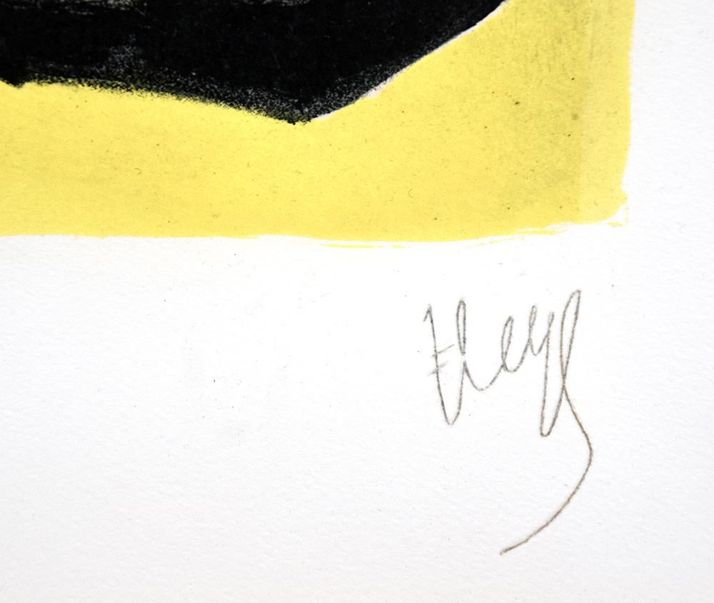 Femme sur fond jaune (Femme contre fond jaune), 1952 3