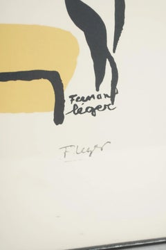 FERNAND LEGER (1881-1955): "WOMAN TREE"