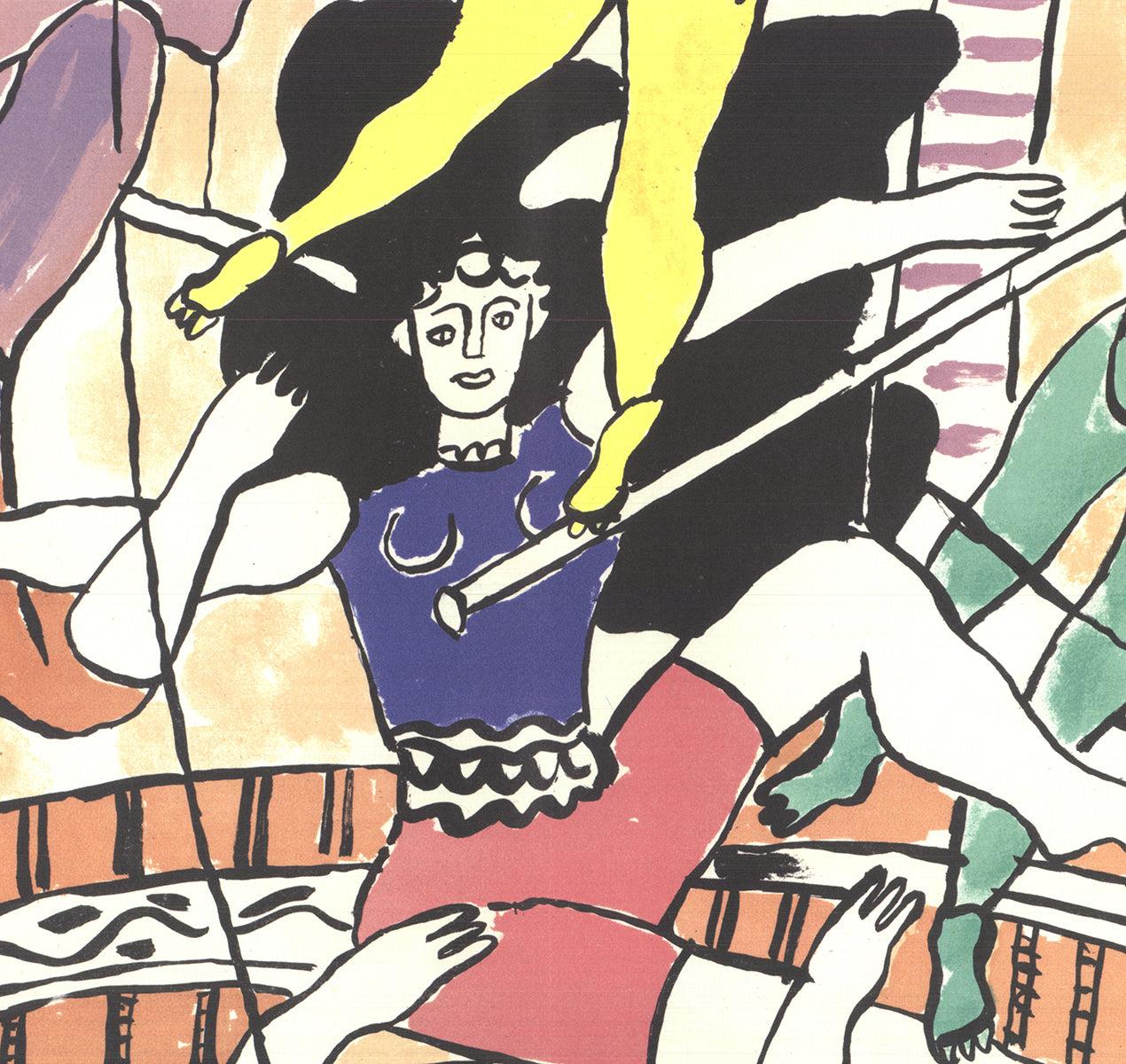 Fernand Leger 'A Circus Family: Picasso to Leger' 2009- Offset Lithograph For Sale 2