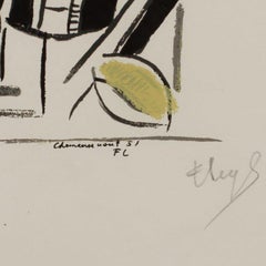 Fernand Léger - Chevreuse Août- Hand-Signed Serigraphy, 1951