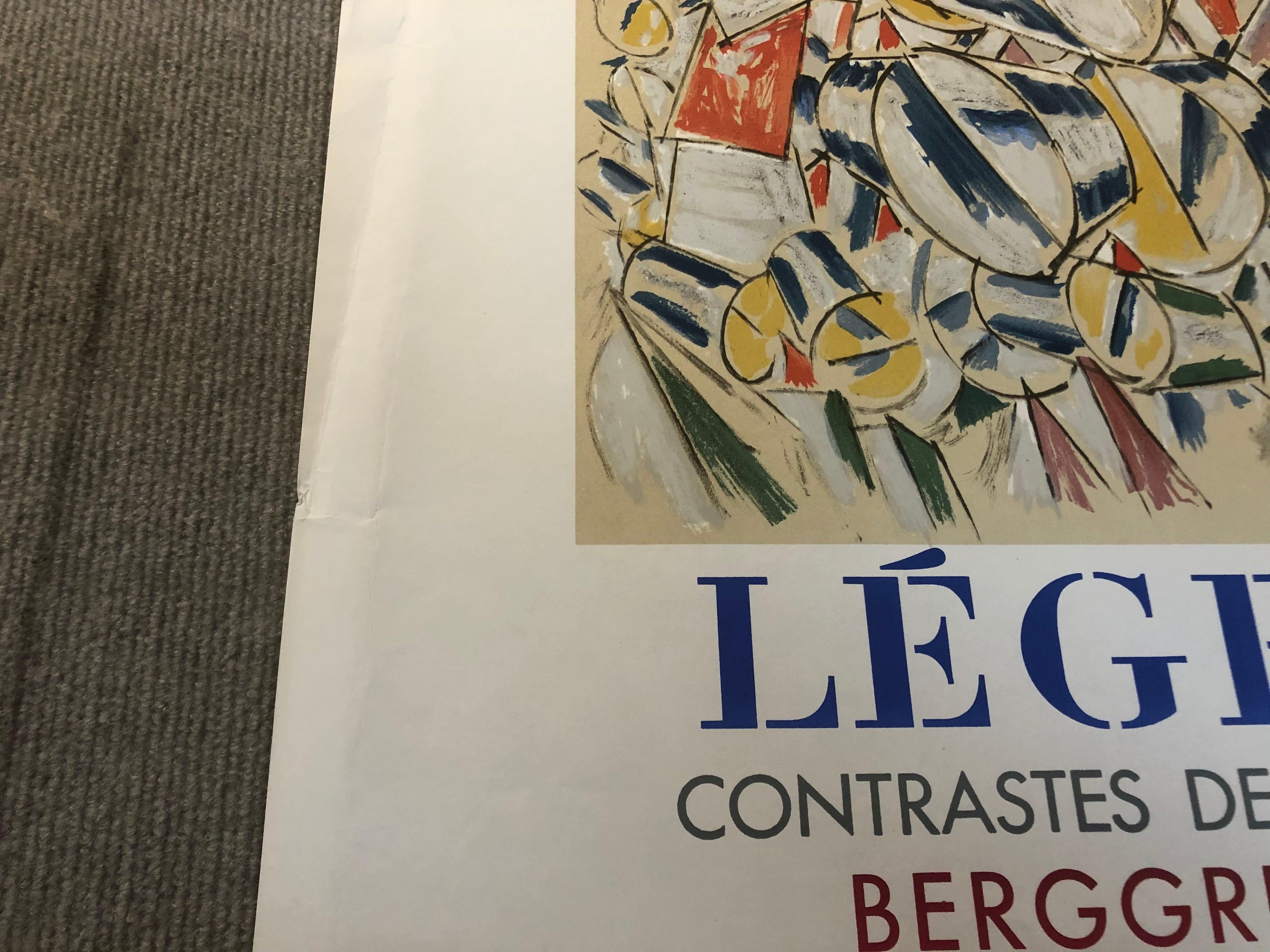 Fernand Leger 'Contrastes De Formes' 1962- Lithograph For Sale 6