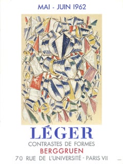 Fernand Leger 'Contrastes De Formes' 1962- Lithograph