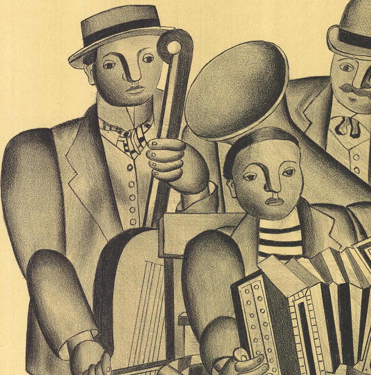 Fernand Leger 'Huiles, Aquarelles & Dessins' 1975- Lithograph 1
